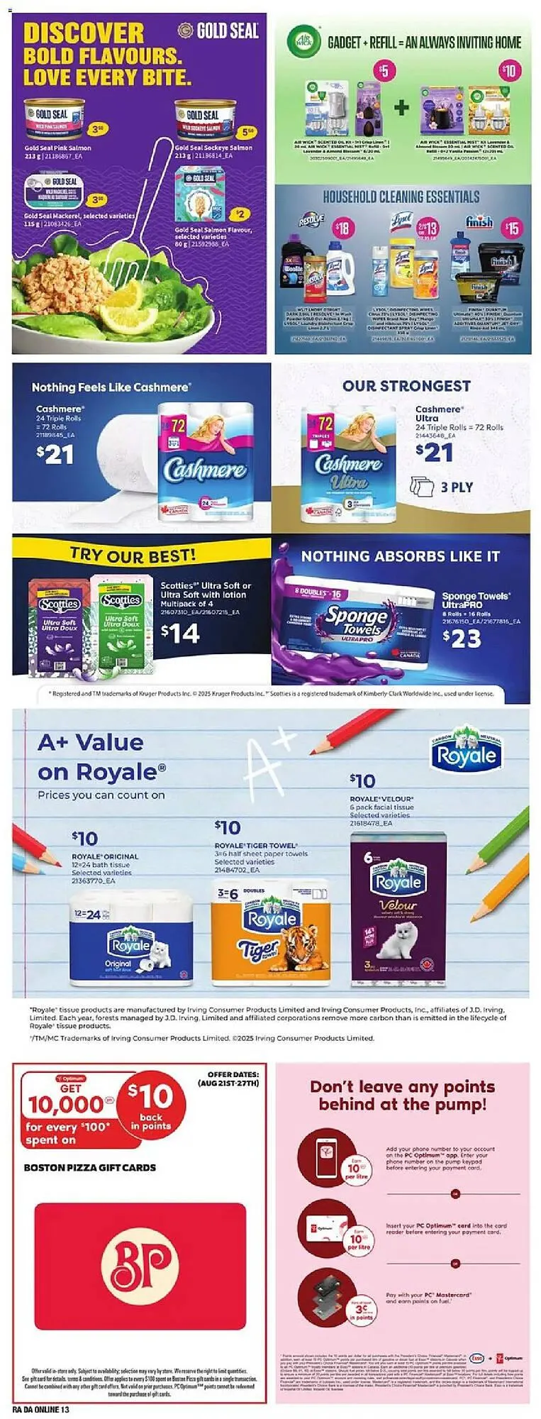 Atlantic Superstore flyer from August 21 to August 27 2025 - flyer page 31