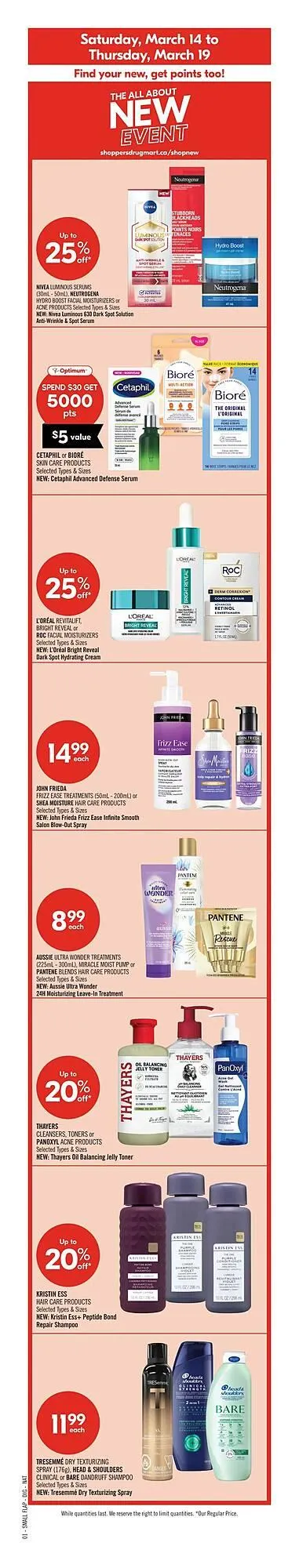 Shoppers Drug Mart flyer from March 14 to March 19 2026 - flyer page 3