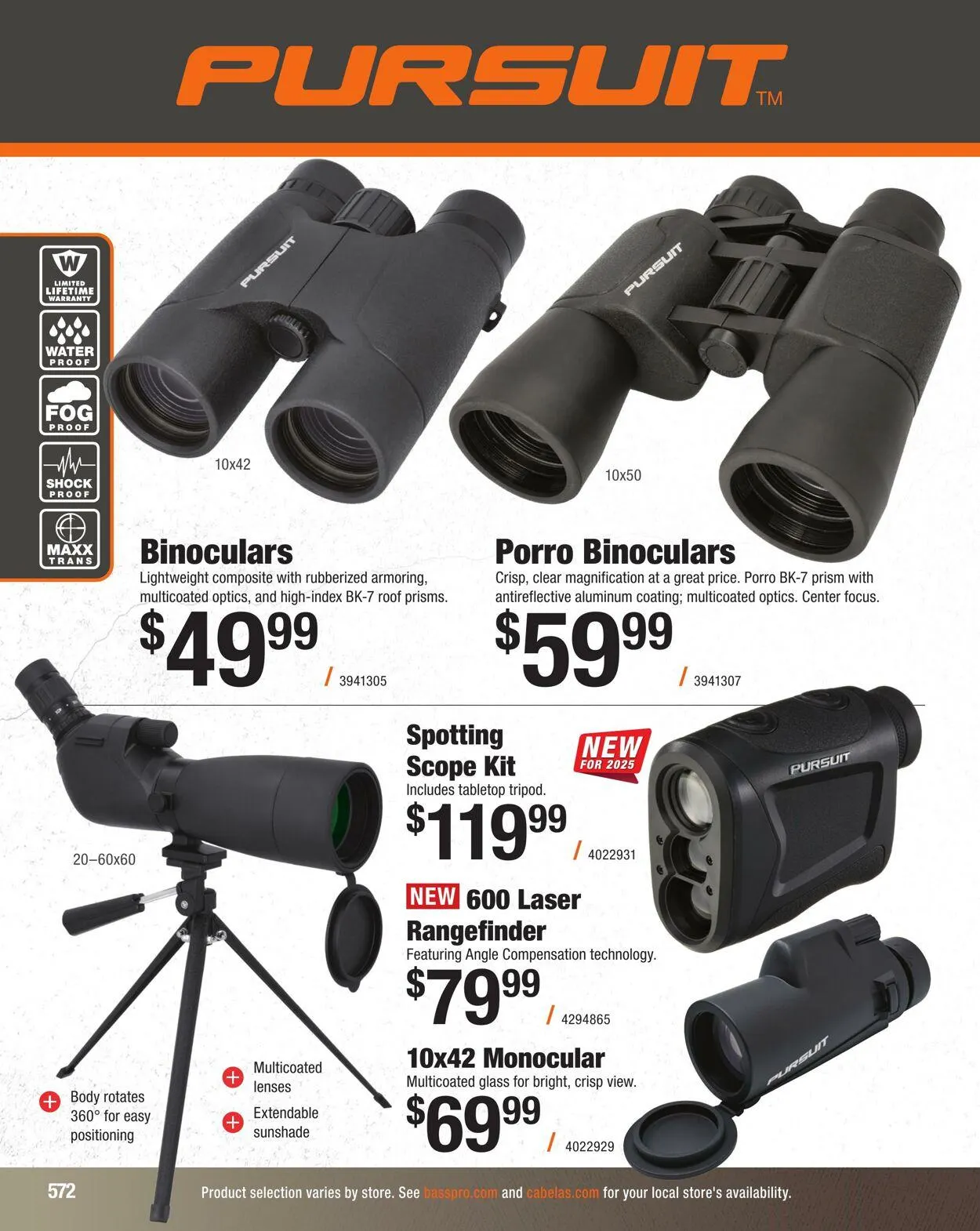 Bass Pro Current flyer from October 9 to October 23 2025 - flyer page 572