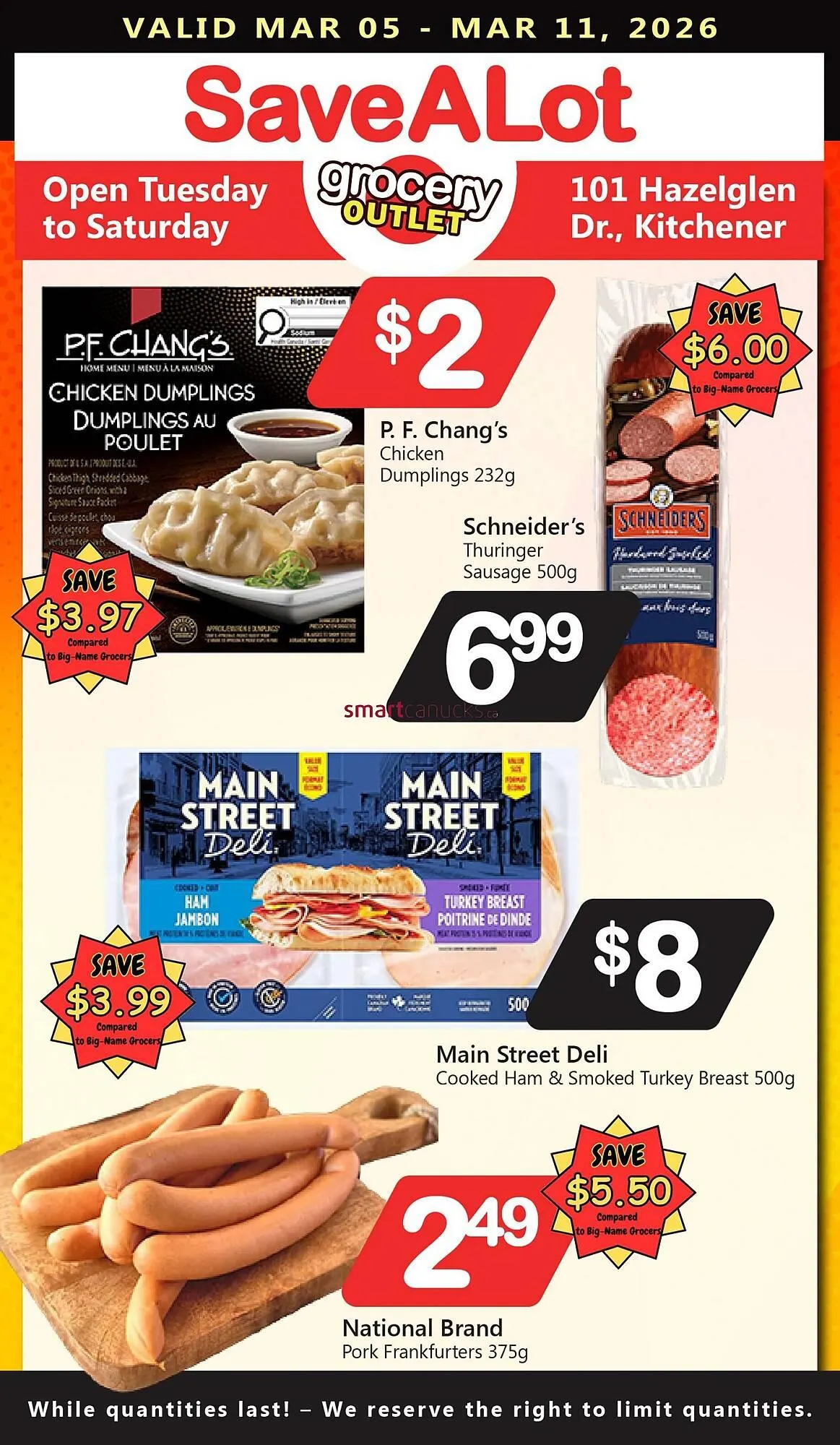 Save on Foods flyer from March 5 to March 11 2026 - flyer page 1