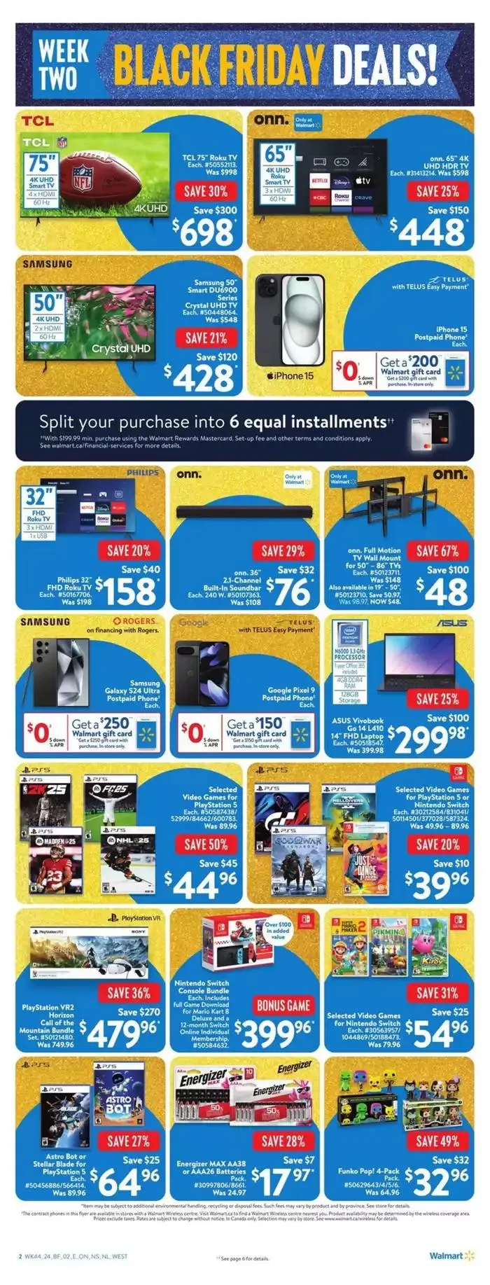 Walmart flyer from November 21 to November 27 2024 - flyer page 13