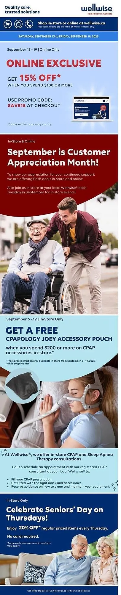 Shoppers Drug Mart flyer from September 11 to September 17 2025 - flyer page 1