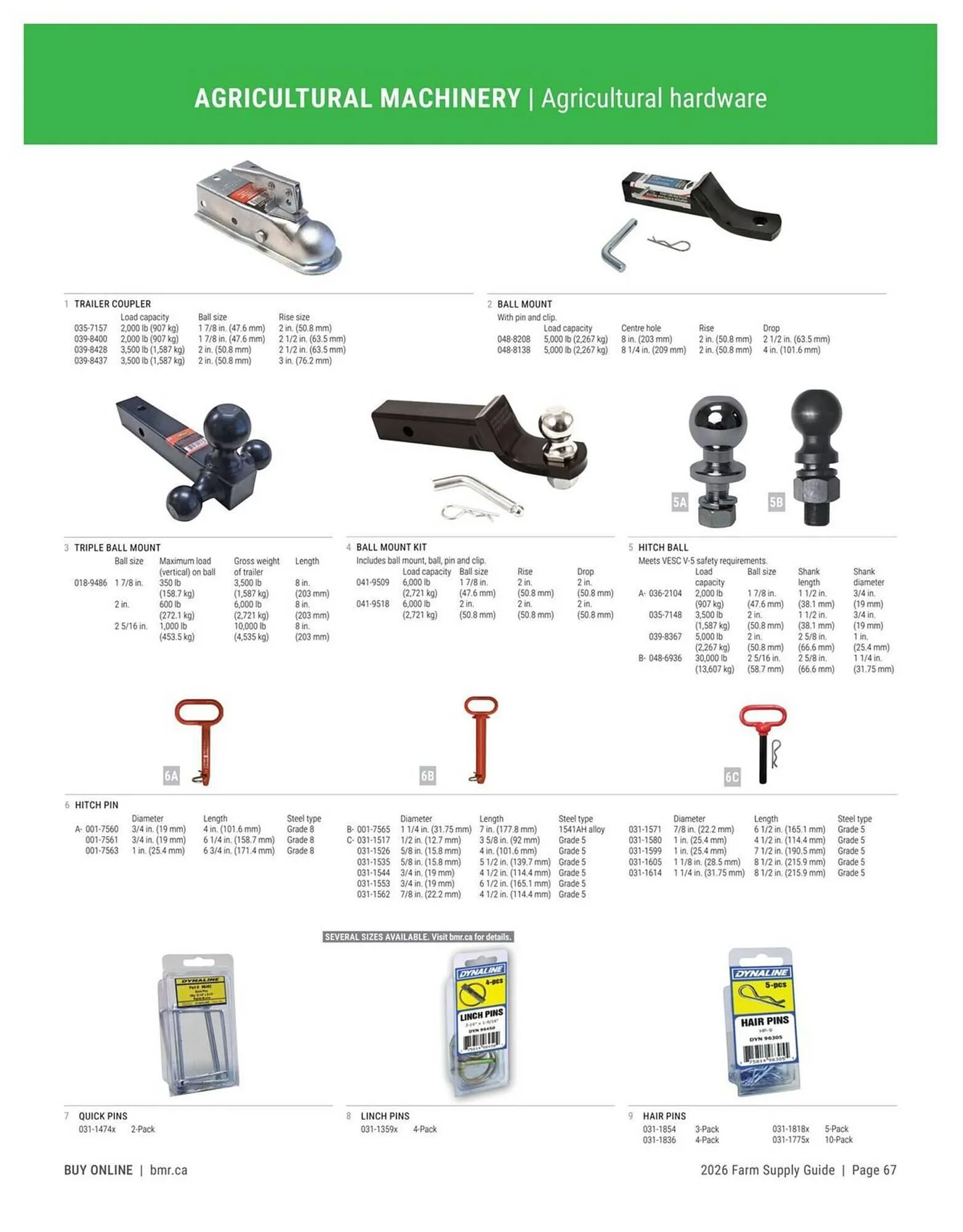 BMR flyer from January 9 to December 31 2026 - flyer page 67