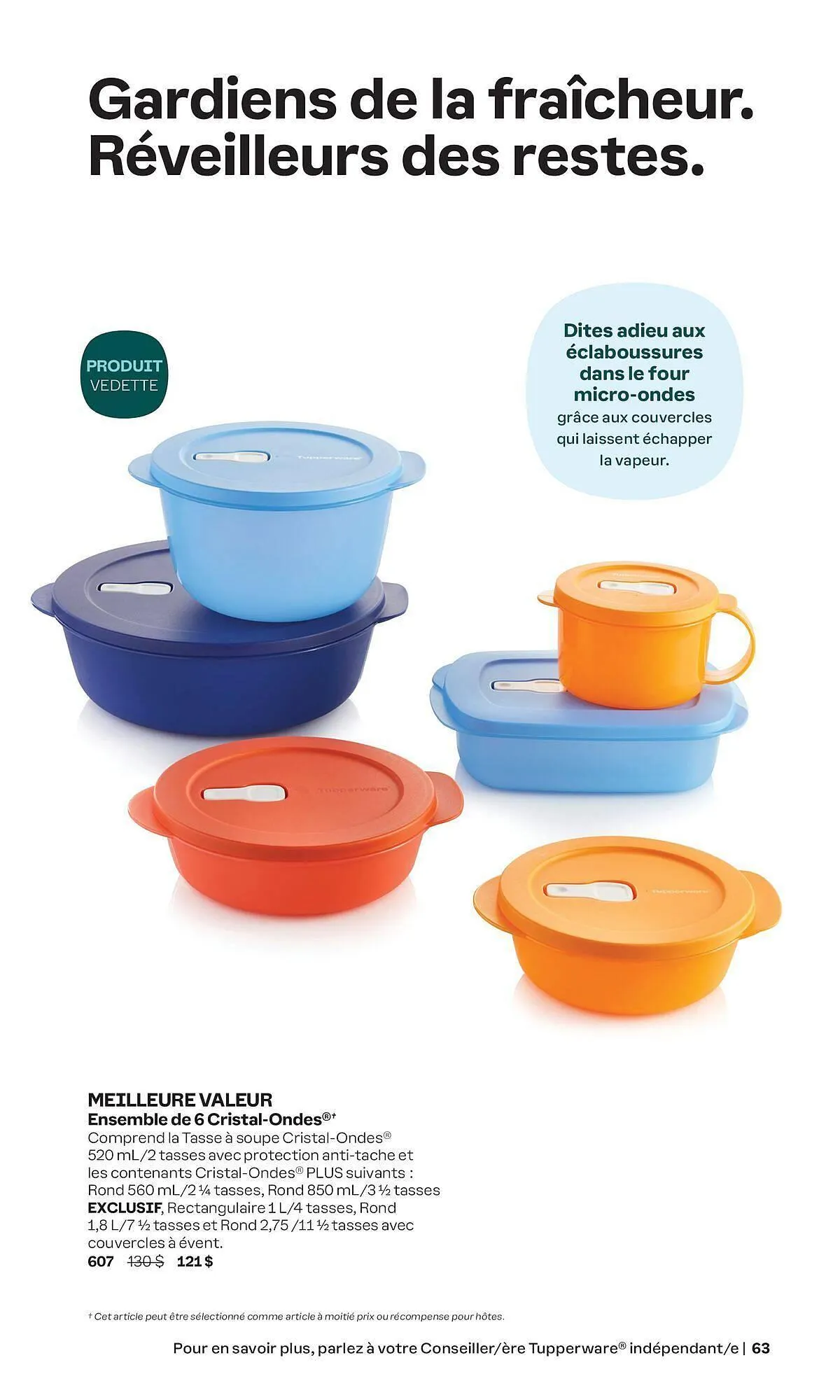 Tupperware flyer from April 26 to May 10 2024 - flyer page 63