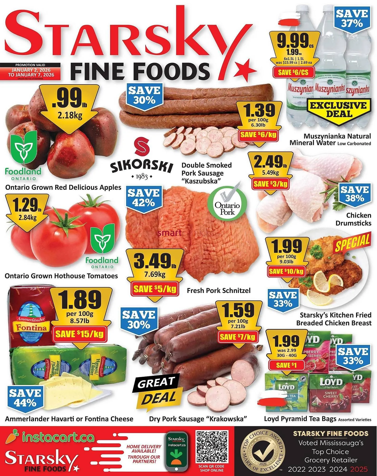 Starsky flyer from January 2 to January 7 2026 - flyer page 1