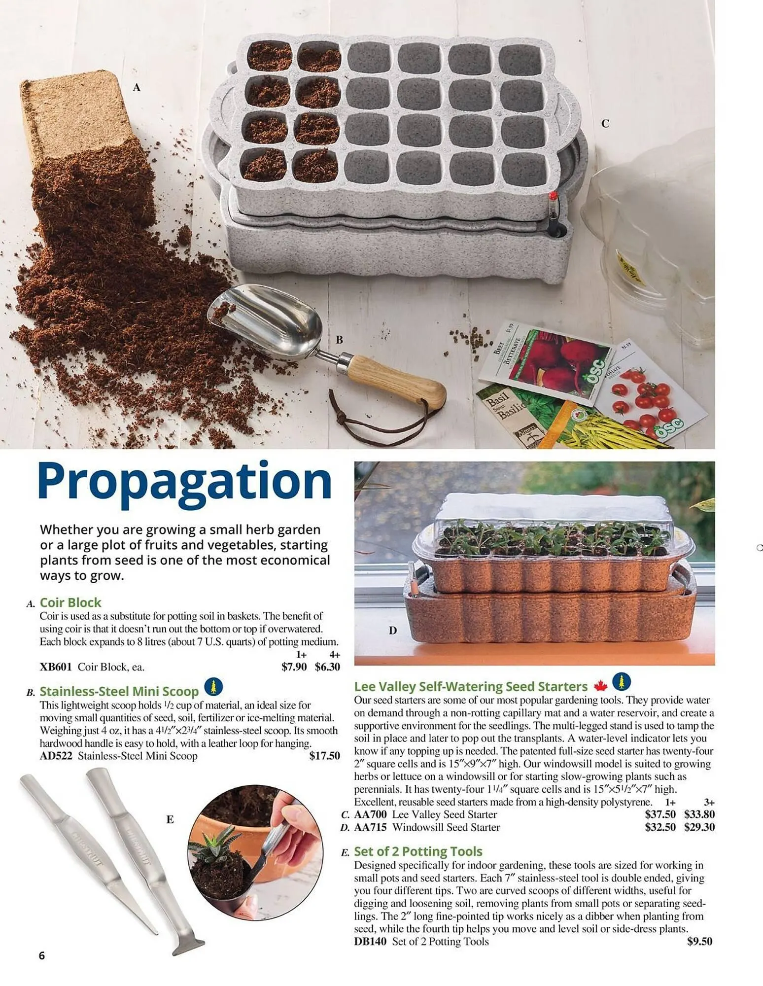 Lee Valley Tools flyer from July 8 to December 31 2025 - flyer page 6