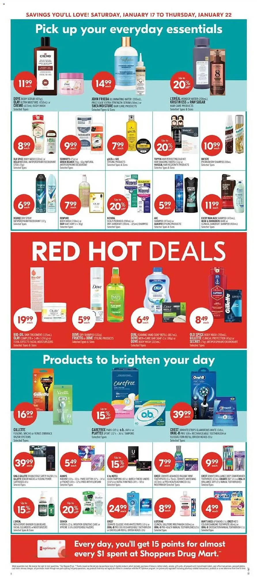 Shoppers Drug Mart flyer from January 16 to January 23 2026 - flyer page 8