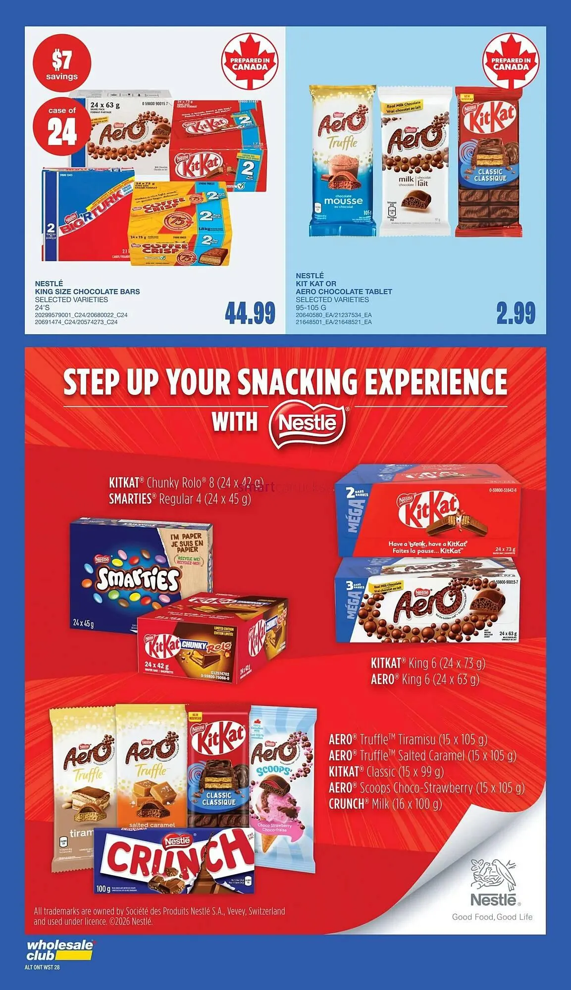 Wholesale Club flyer from February 19 to March 11 2026 - flyer page 26
