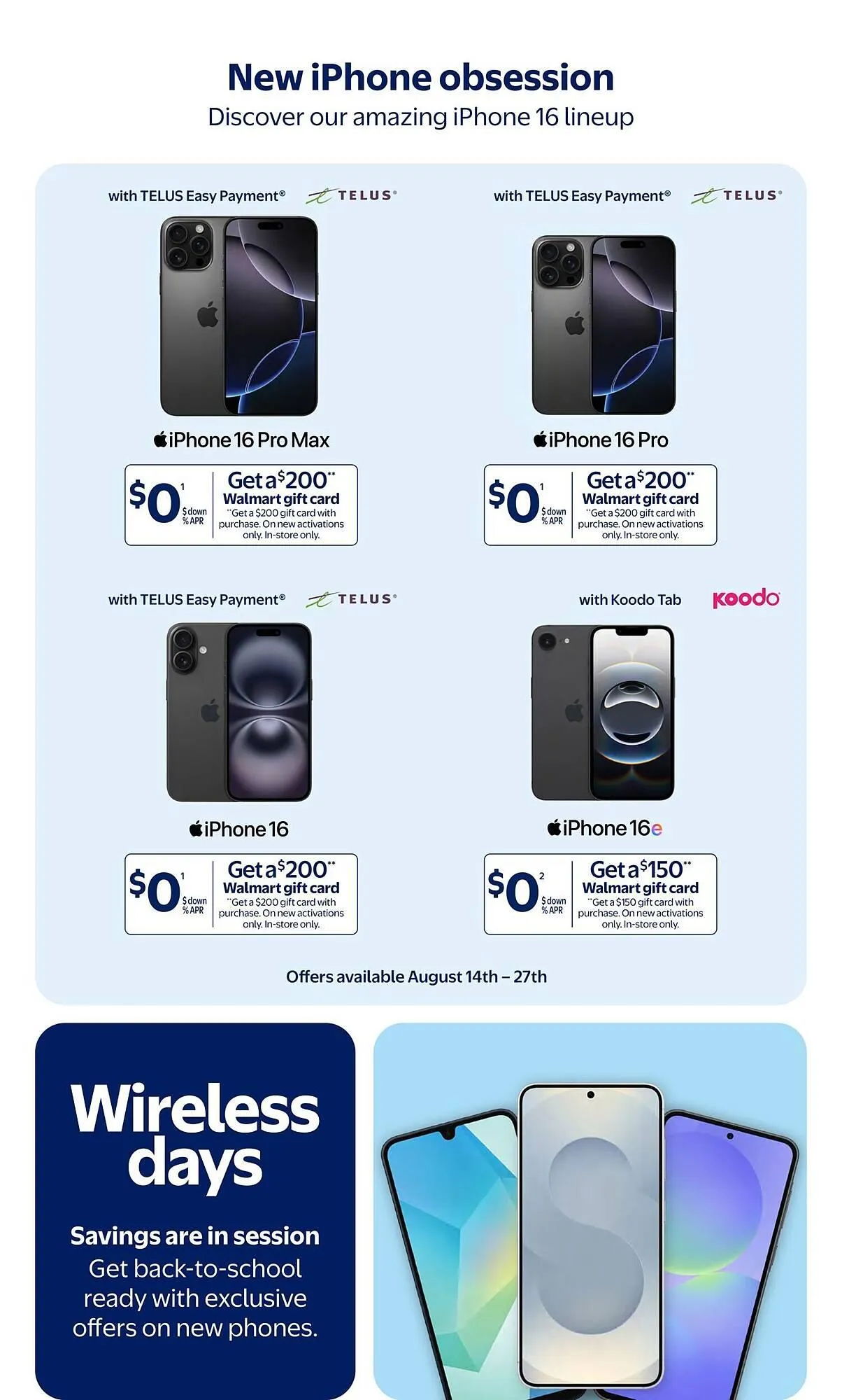 Walmart flyer from August 21 to August 28 2025 - flyer page 9