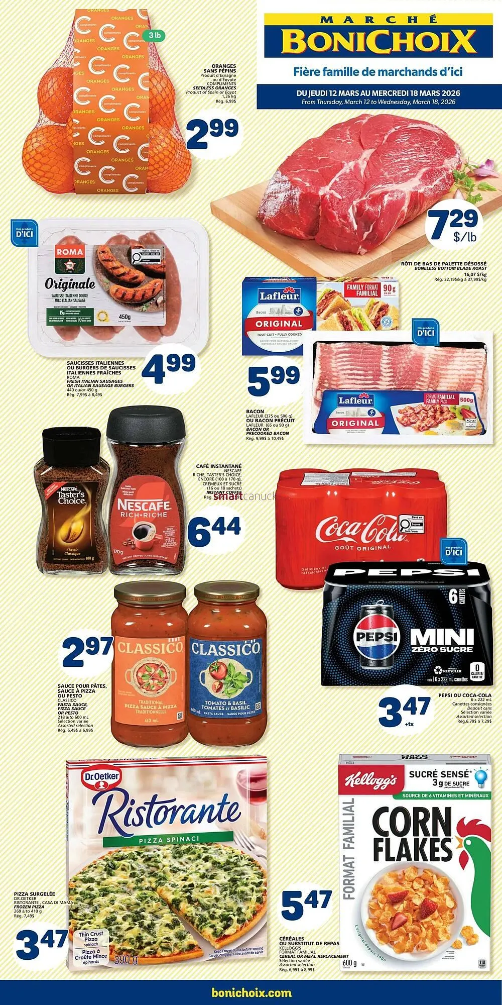 Marché Bonichoix flyer - 1