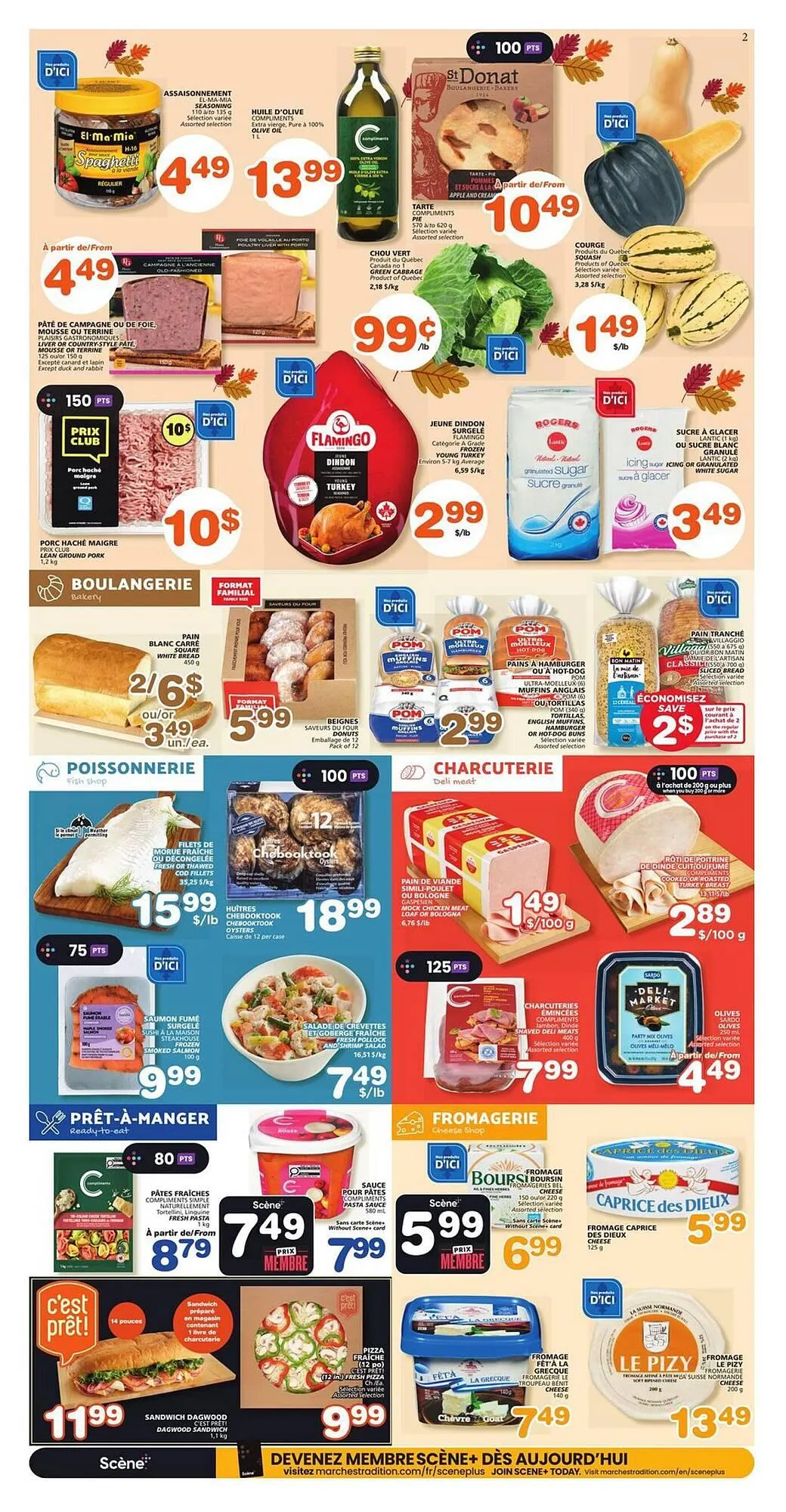 IGA flyer from October 9 to October 15 2025 - flyer page 2