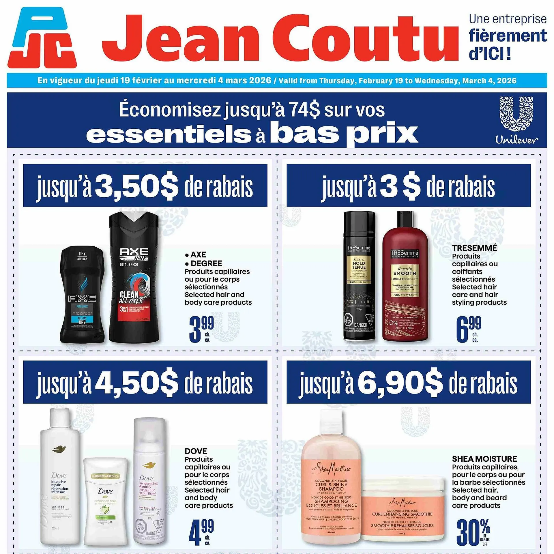 Jean Coutu flyer - 1