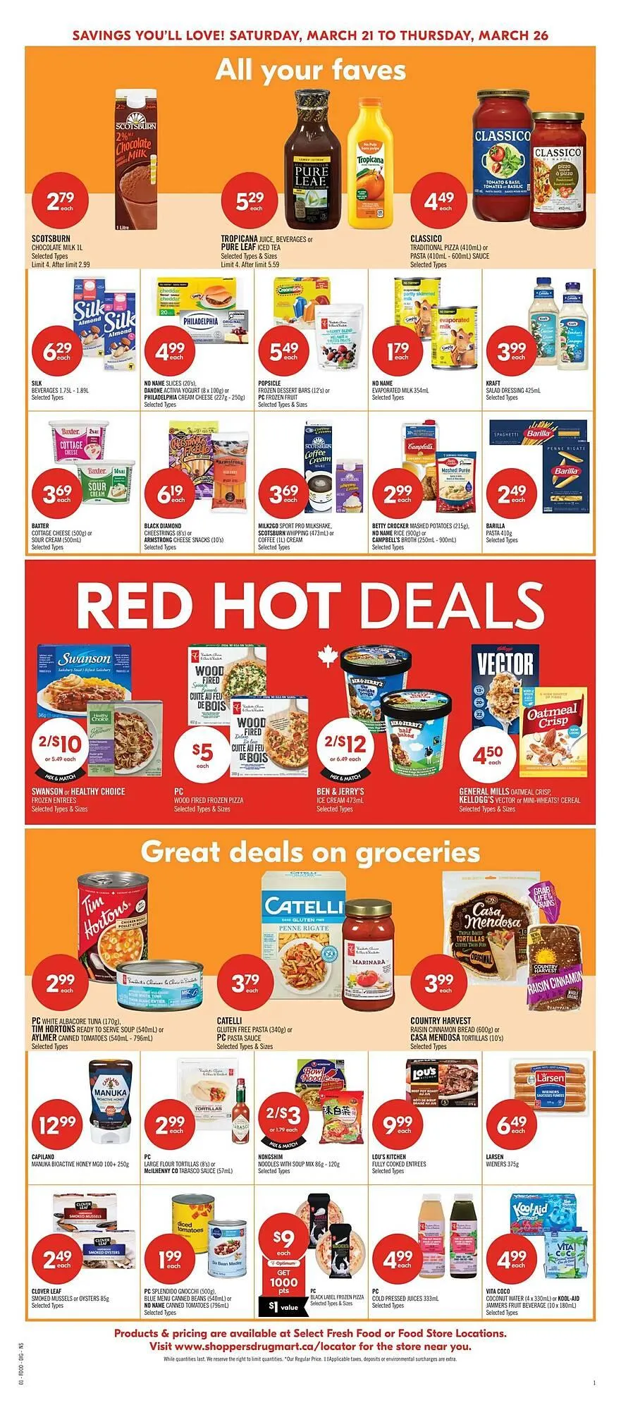 Shoppers Drug Mart flyer from March 21 to March 26 2026 - flyer page 8