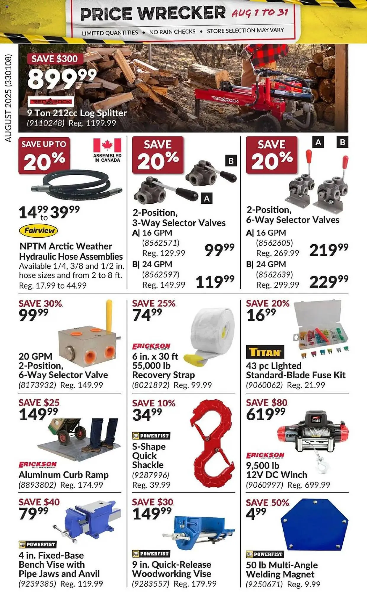 Princess Auto flyer from August 1 to September 1 2025 - flyer page 21