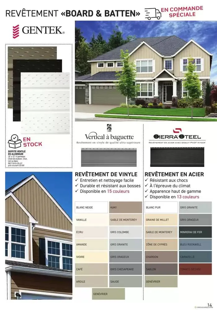 SERVICE D'ESTIMATION DE PROJET 2025 from February 20 to May 14 2025 - flyer page 14