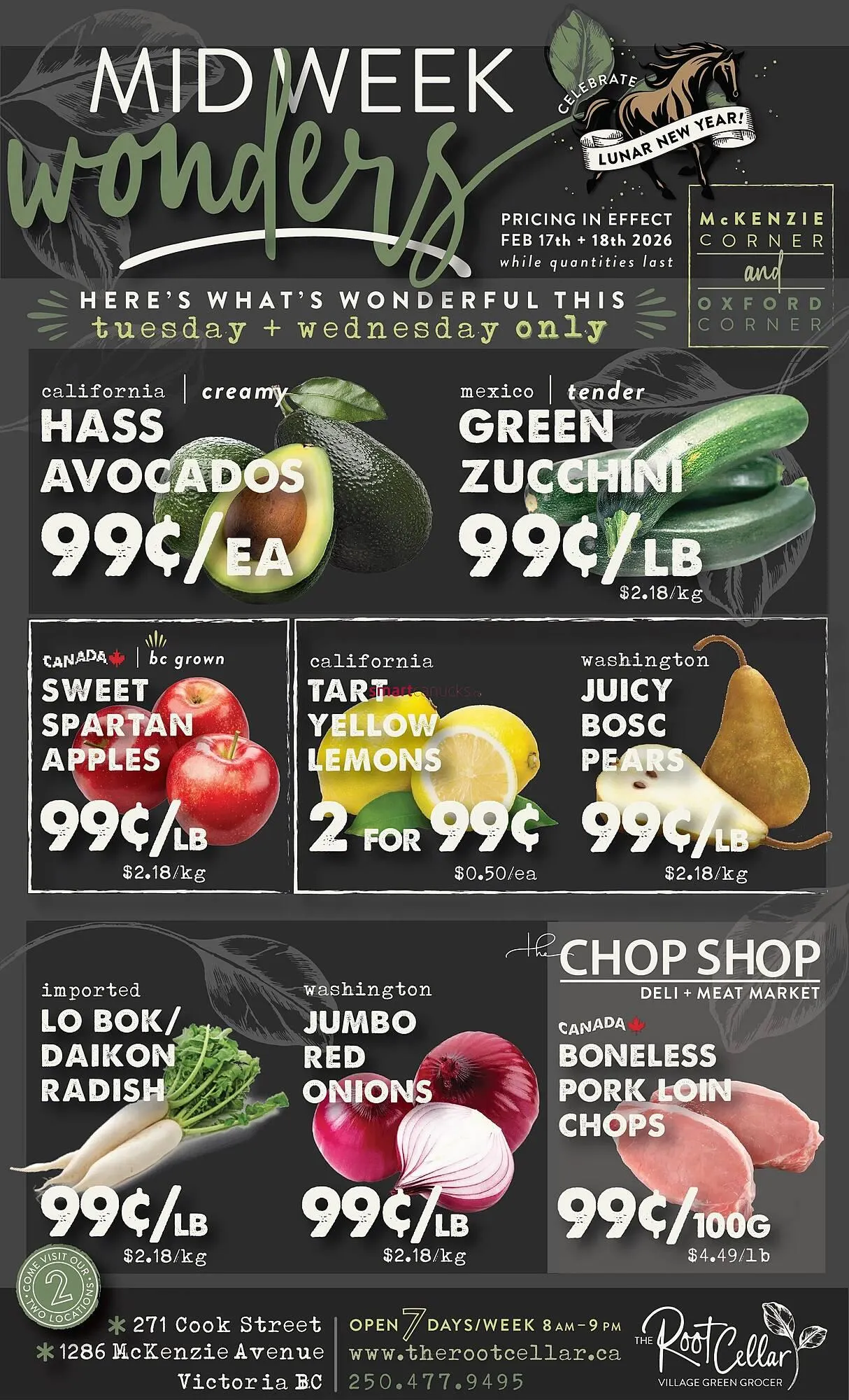 The Root Cellar flyer - 1