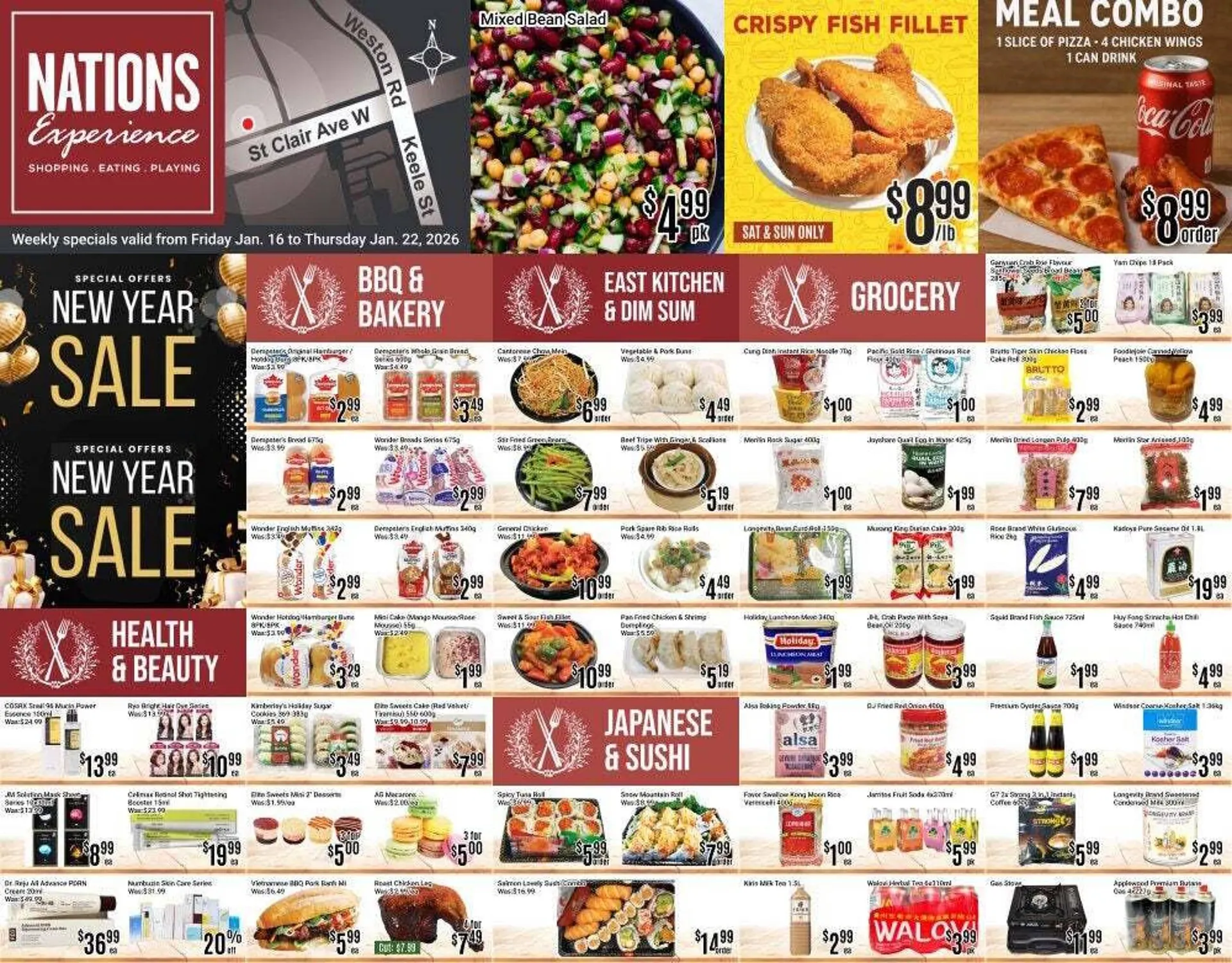Nations Fresh Foods flyer from January 16 to January 23 2026 - flyer page 1