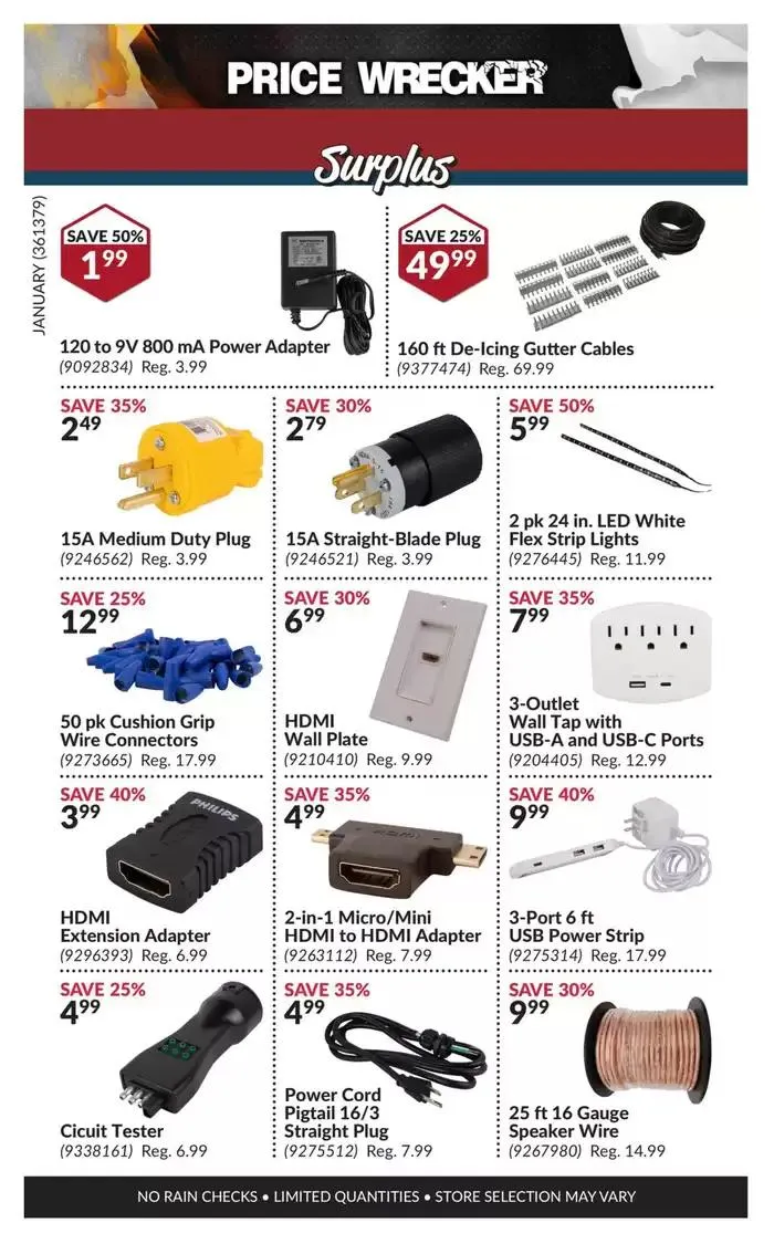 Price Wrecker from January 1 to January 31 2025 - flyer page 6