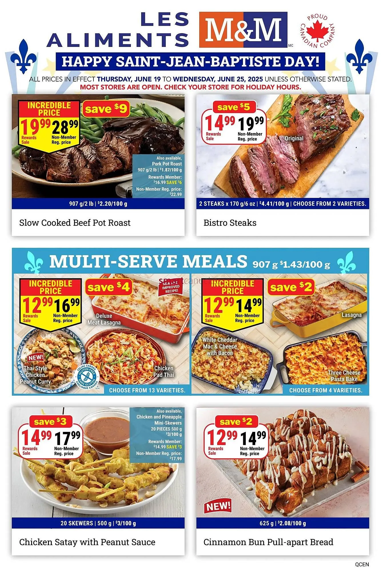 M & M Food Market flyer from June 19 to July 2 2025 - flyer page 1