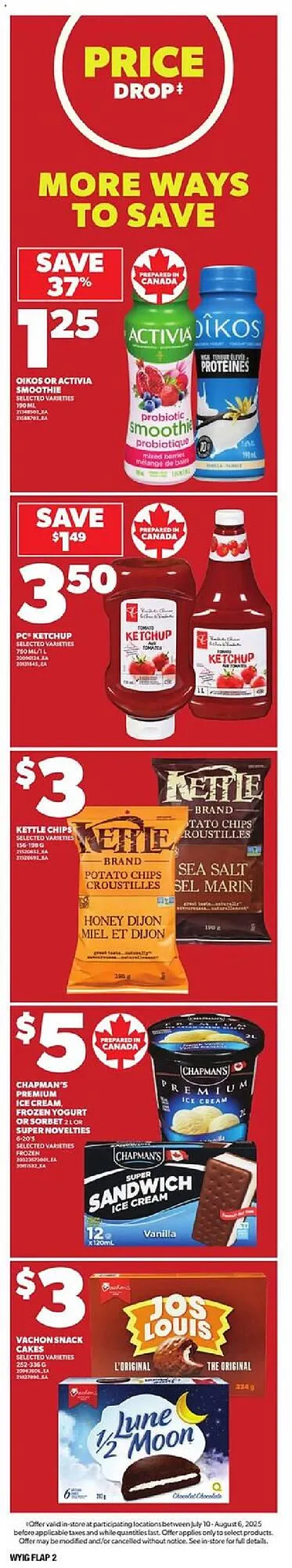 Loblaws flyer from July 24 to July 31 2025 - flyer page 2
