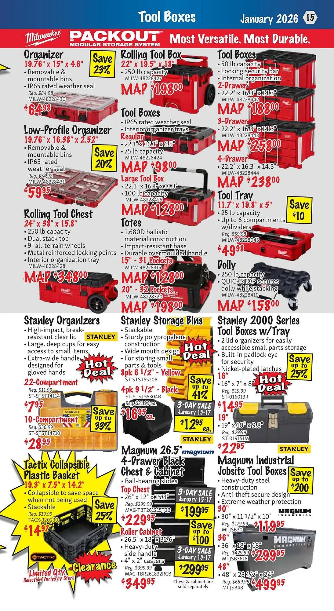 KMS Tools flyer from January 1 to January 31 2026 - flyer page 15