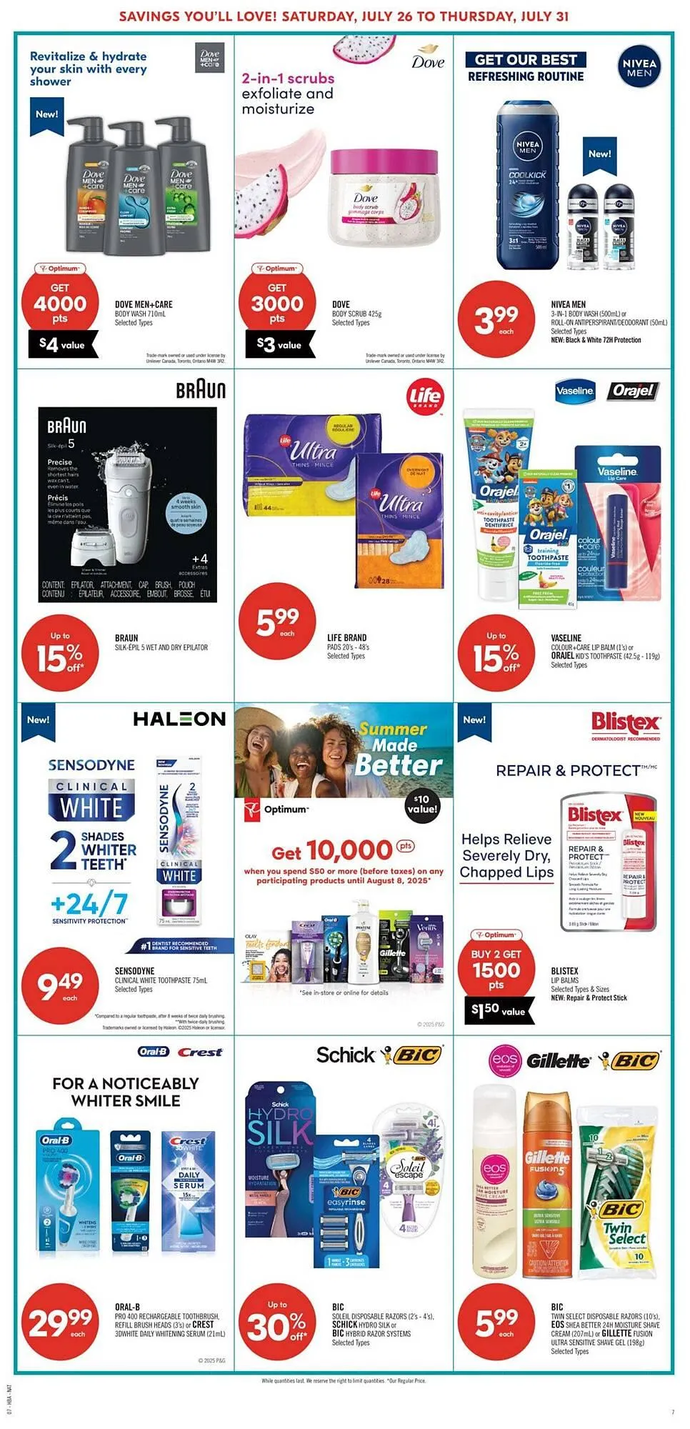 Shoppers Drug Mart flyer from July 24 to July 31 2025 - flyer page 16