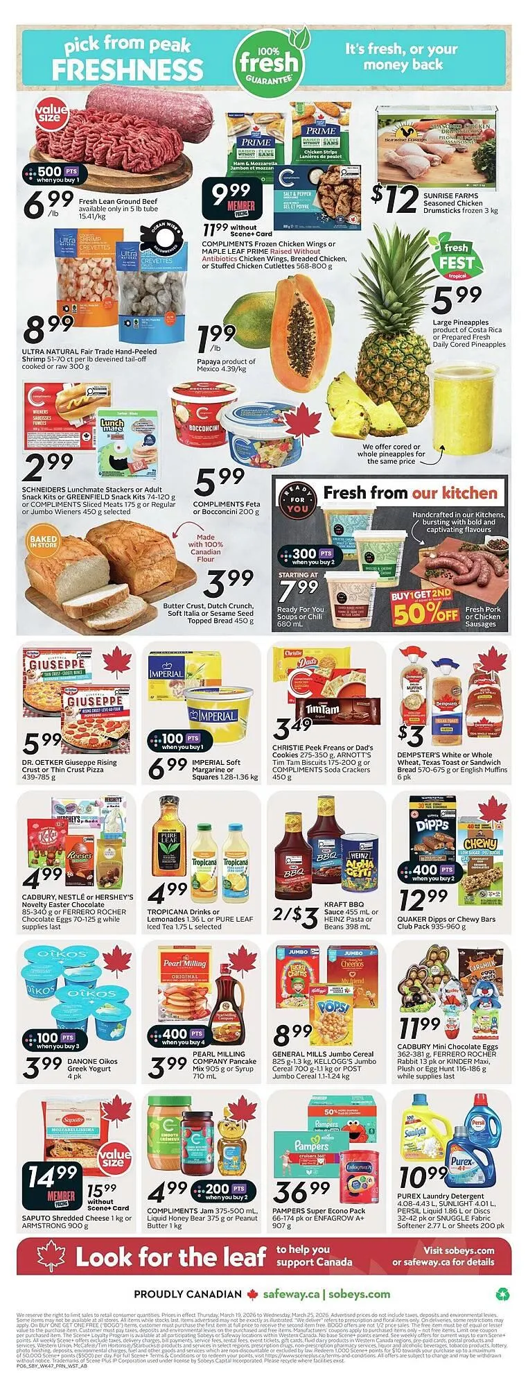 Safeway flyer from March 19 to March 25 2026 - flyer page 4