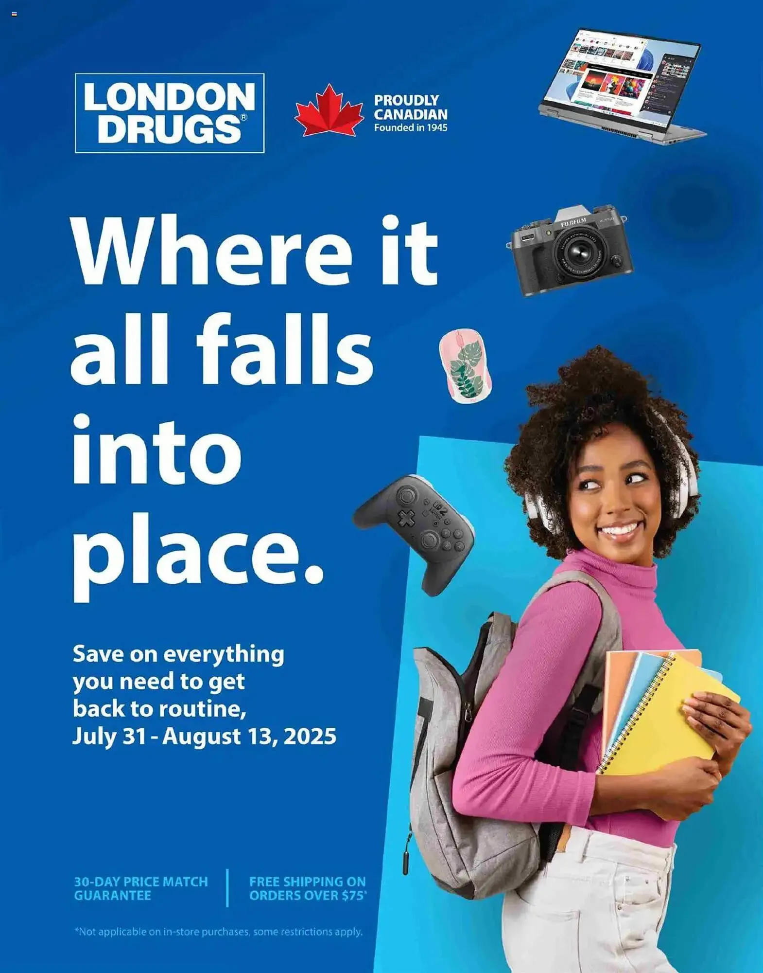 London Drugs flyer from July 31 to August 14 2025 - flyer page 1