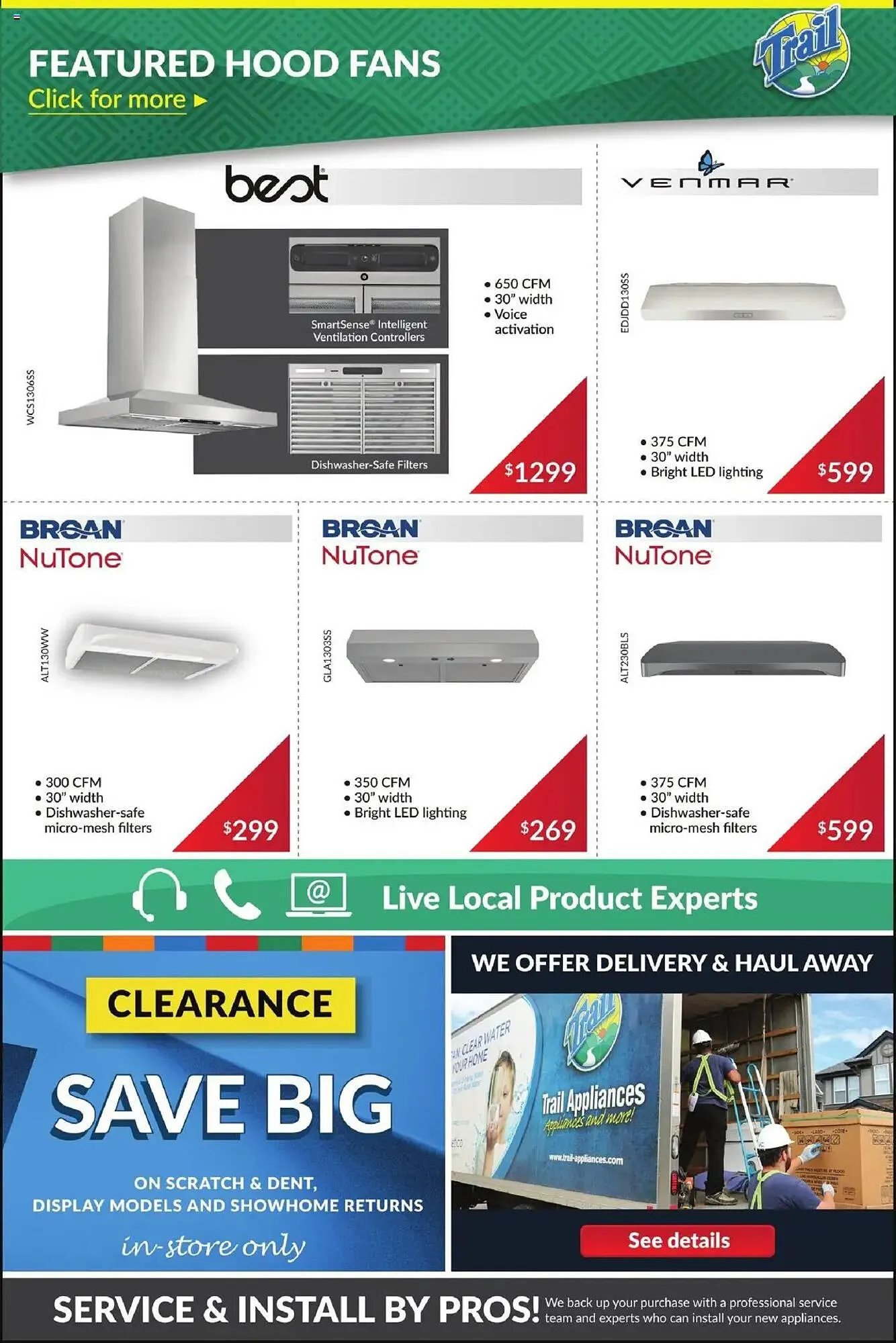 Trail Appliances flyer from April 3 to April 13 2025 - flyer page 5