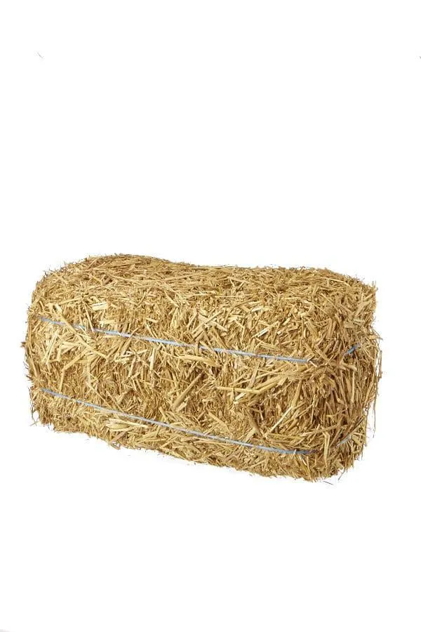 Large Bale of Hay, Beige, 9-in, Indoor/Outdoor Decoration for Fall