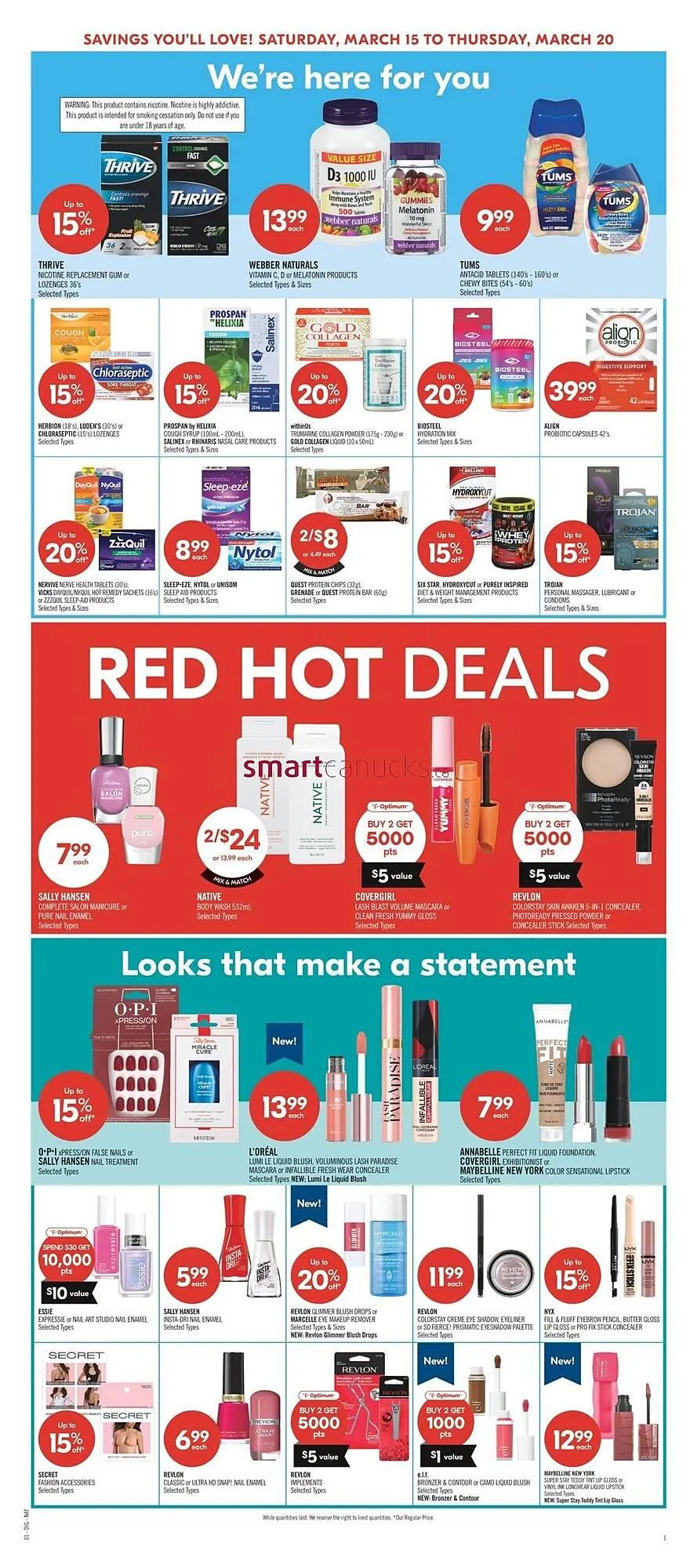 Shoppers Drug Mart flyer from March 13 to March 19 2025 - flyer page 8
