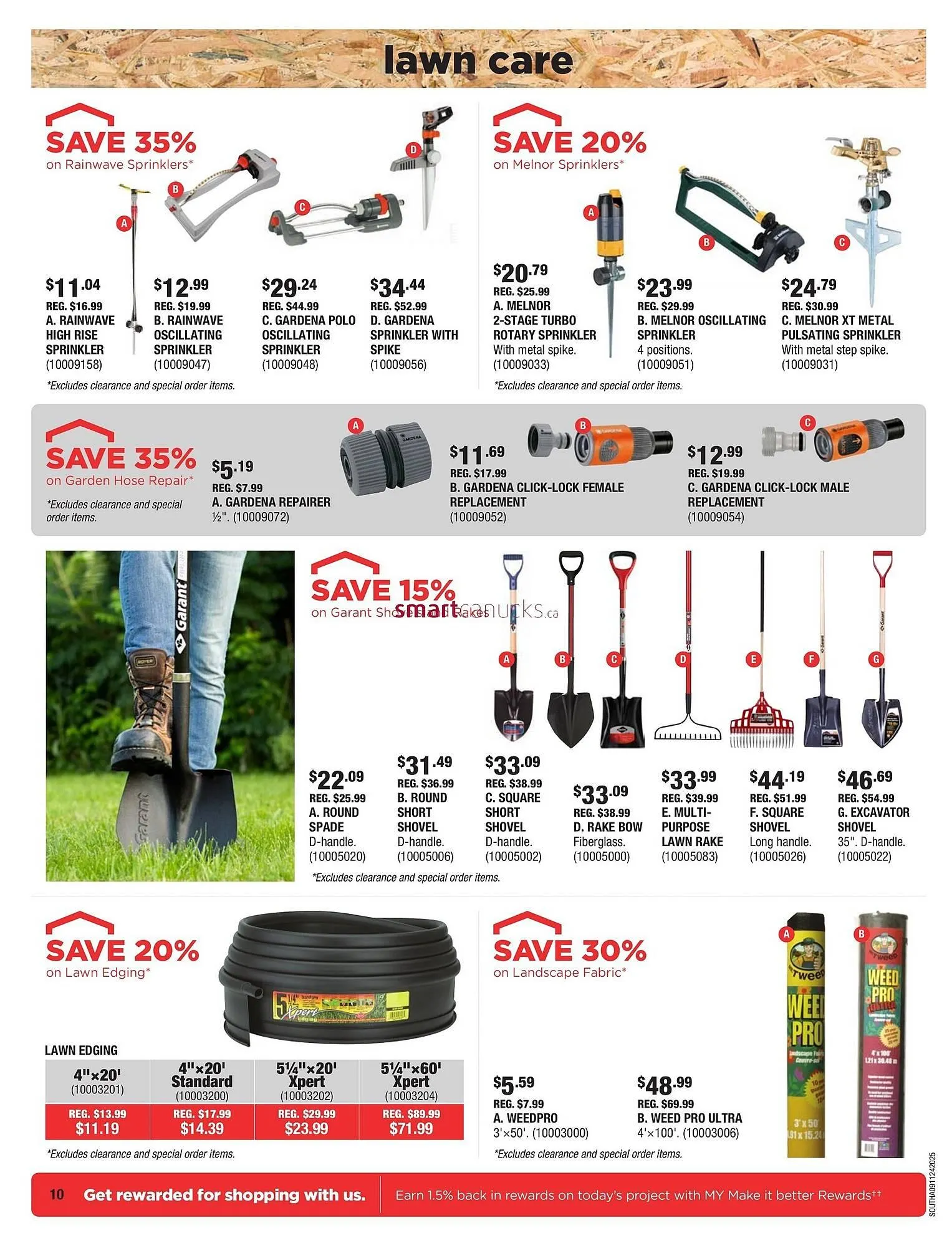 McMunn & Yates Building Supplies flyer from September 11 to September 17 2025 - flyer page 10
