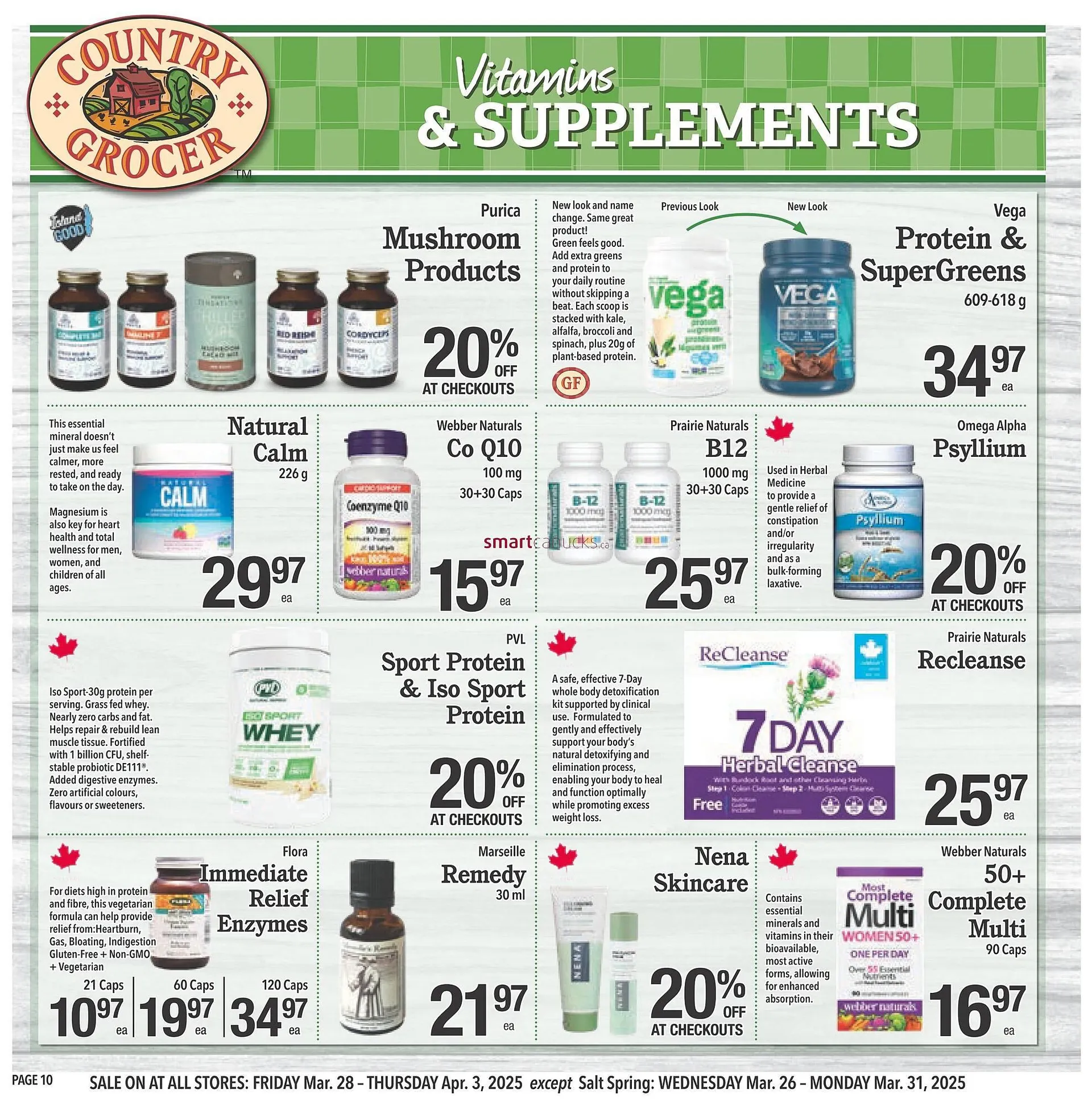 Country Grocer flyer from March 27 to April 2 2025 - flyer page 10