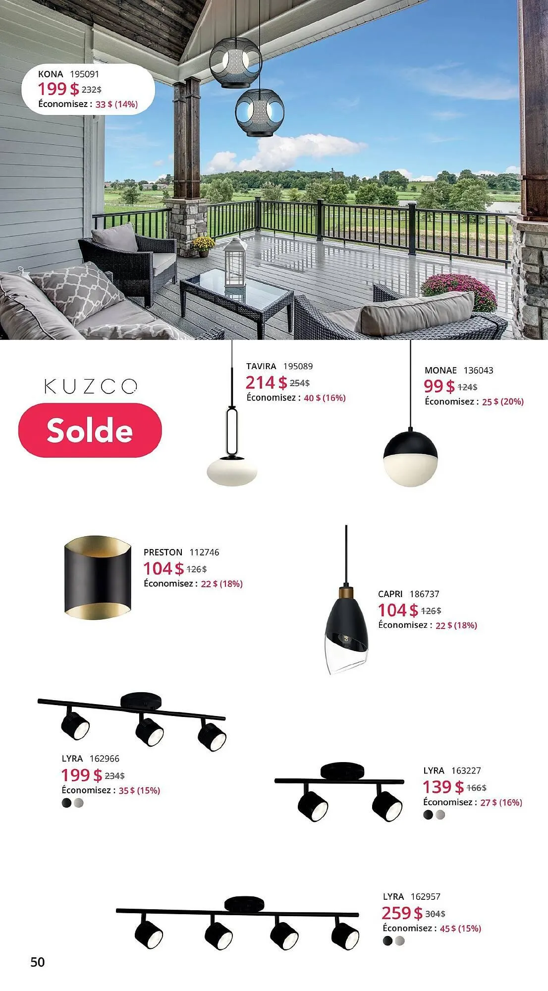 Multi Luminaire flyer from August 12 to January 6 2026 - flyer page 50