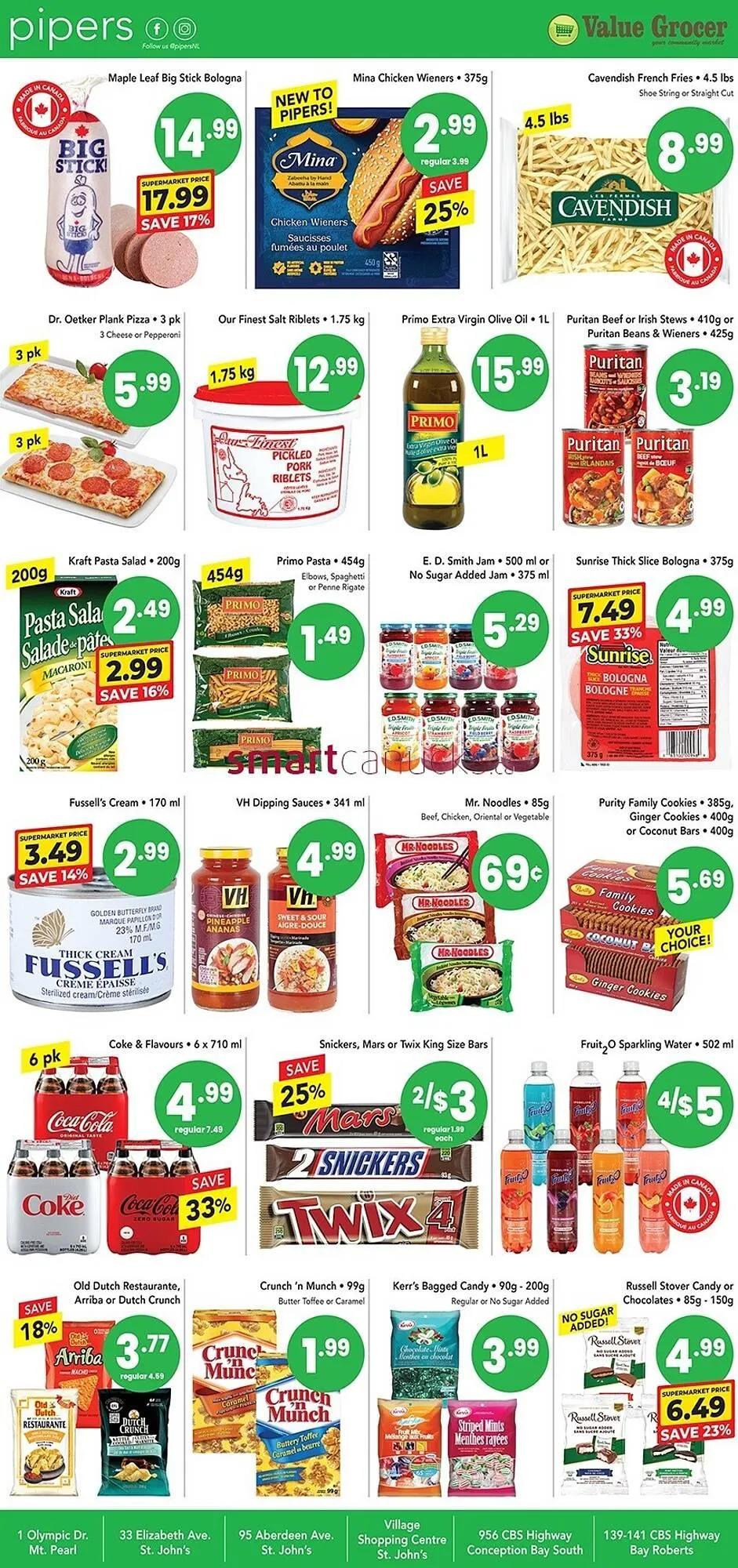 Pipers flyer from June 12 to June 25 2025 - flyer page 4