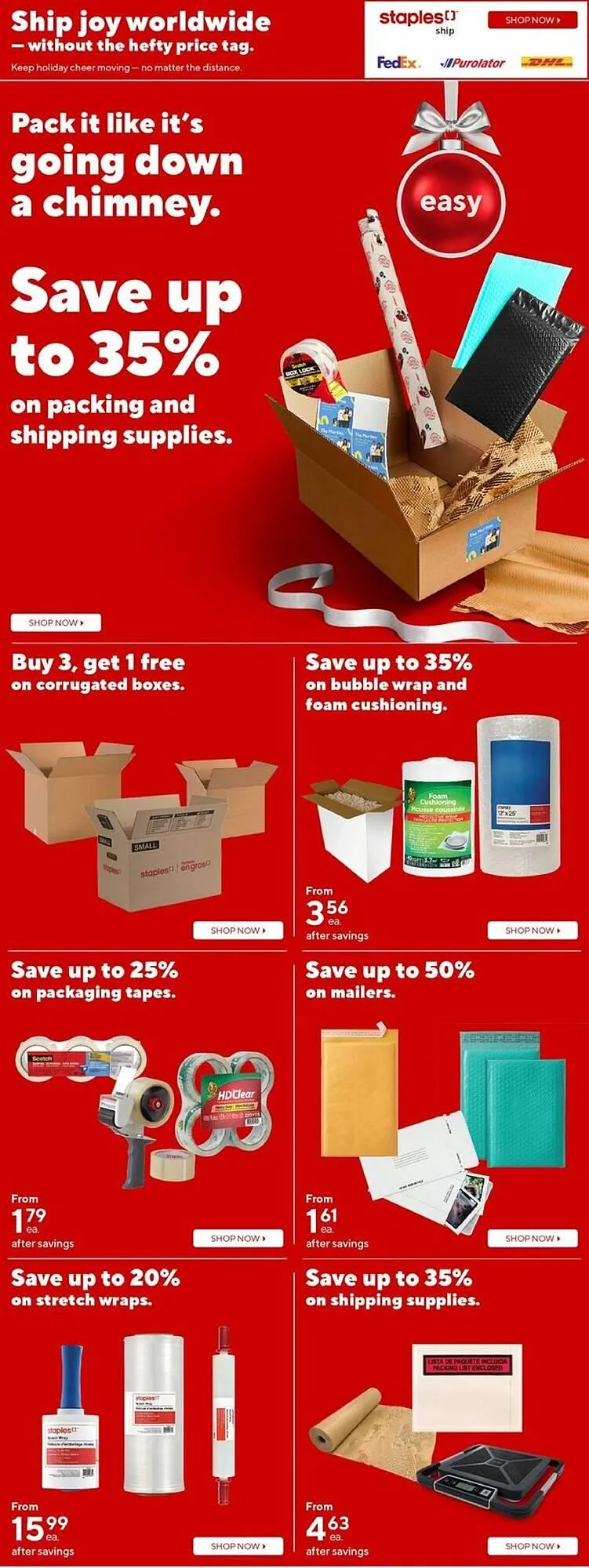 Staples flyer from November 7 to November 14 2025 - flyer page 3