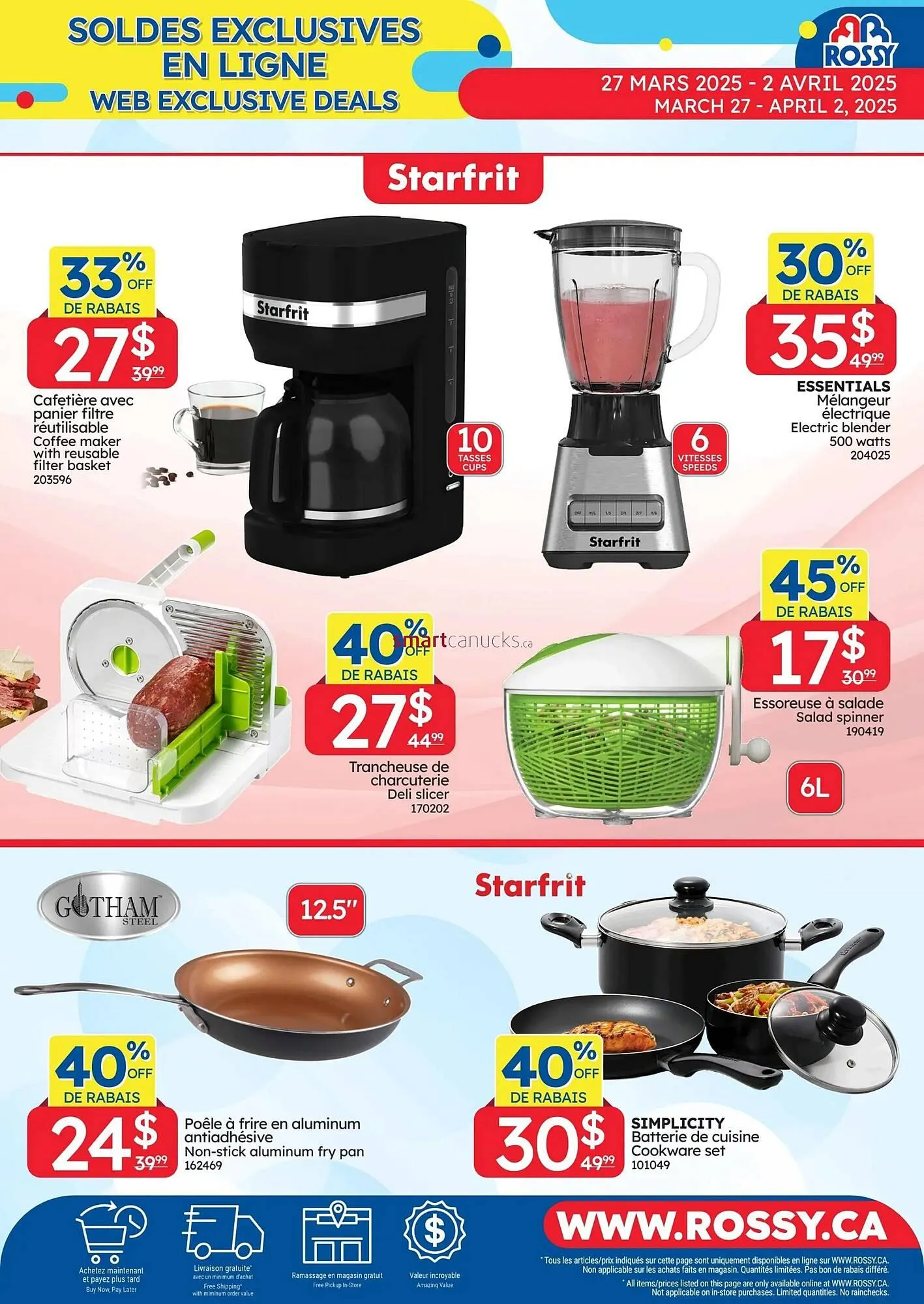 Rossy flyer from March 27 to April 2 2025 - flyer page 13