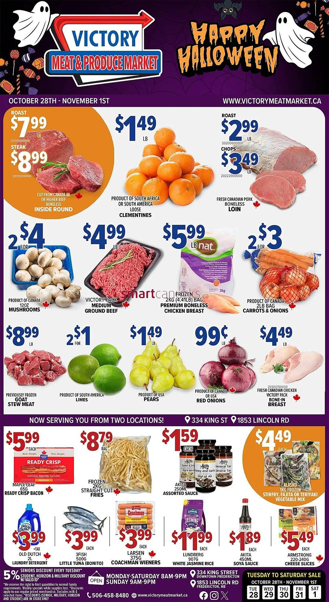 Victory Meat Market flyer from October 27 to November 2 2025 - flyer page 1