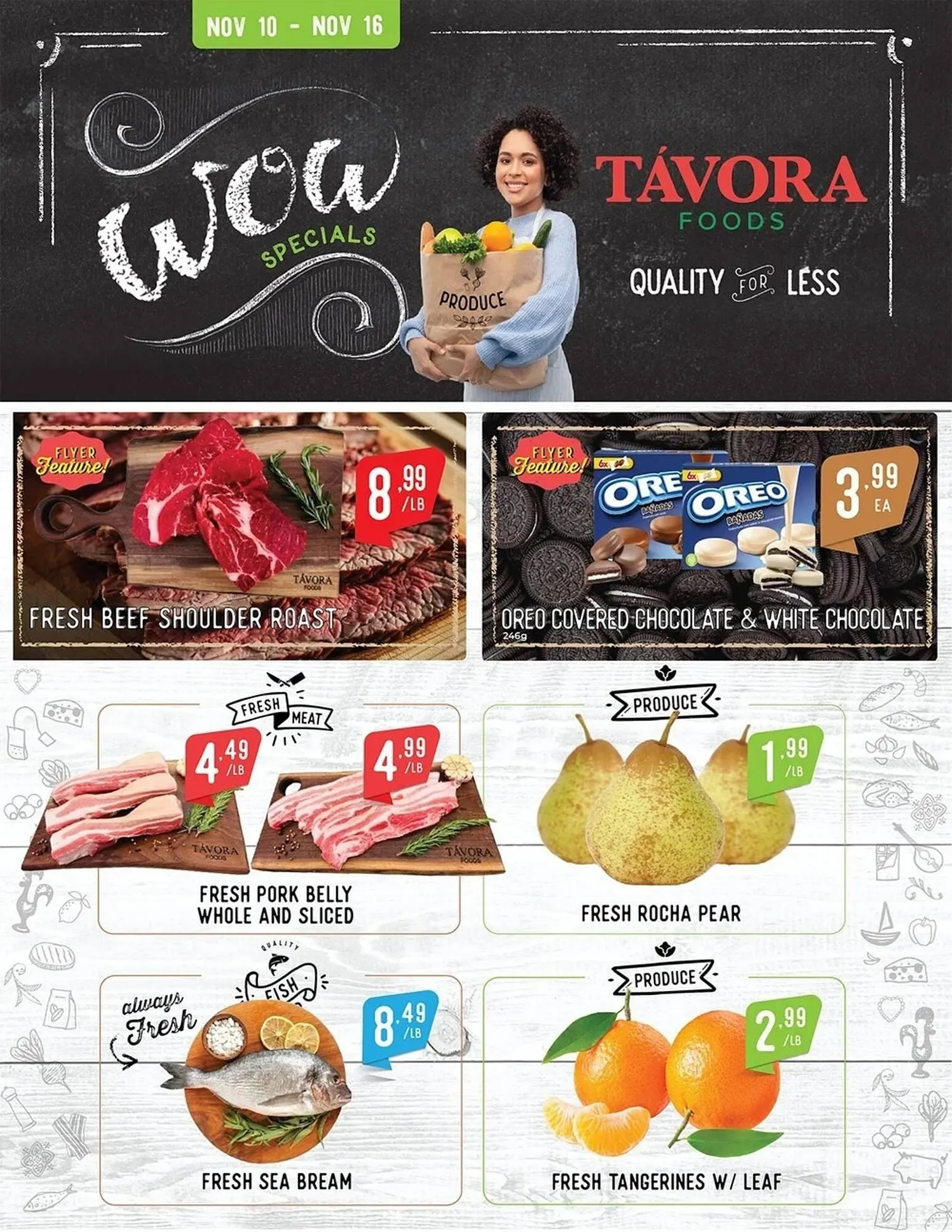 Tavora Foods flyer from November 11 to November 16 2025 - flyer page 1