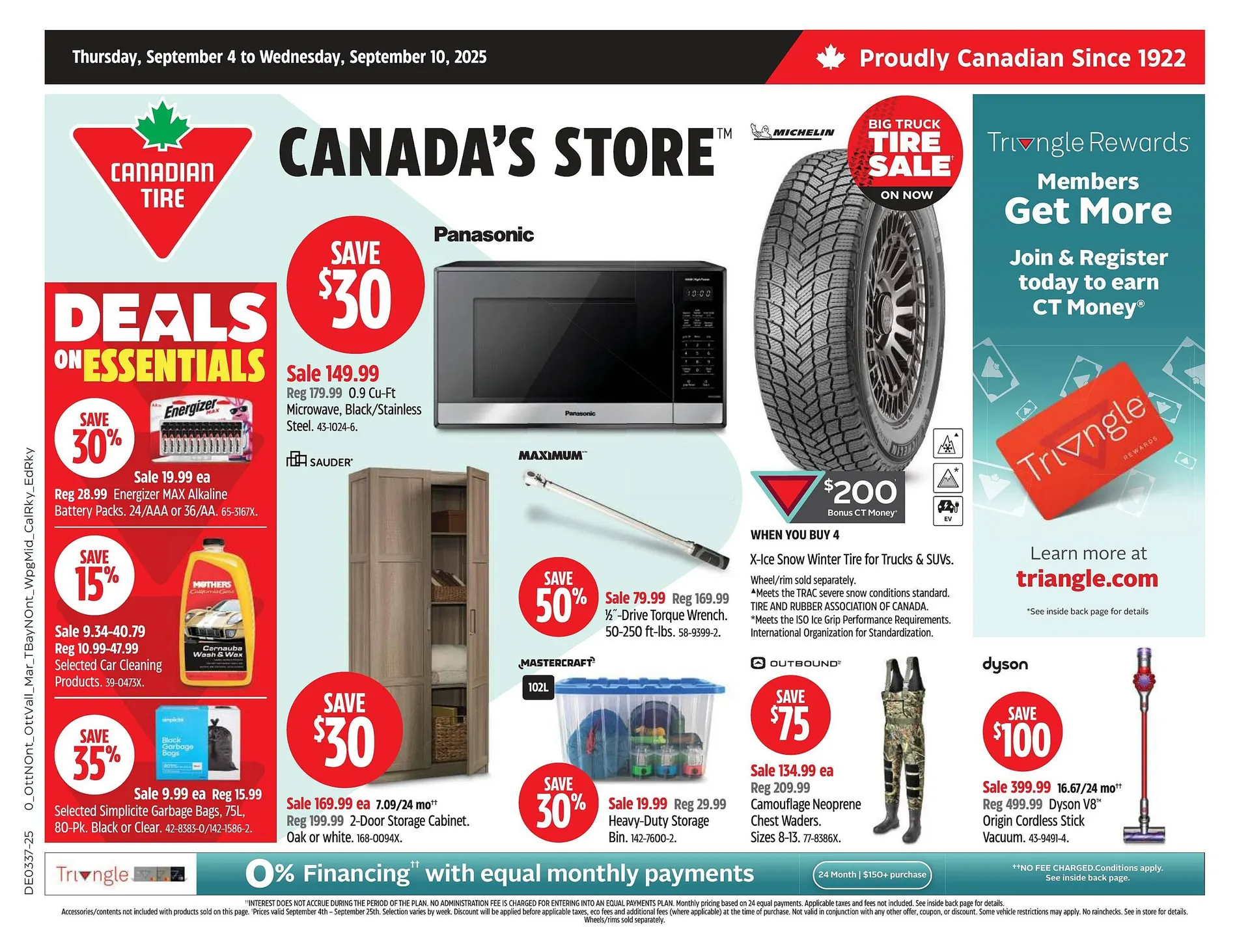 Canadian Tire flyer - 1