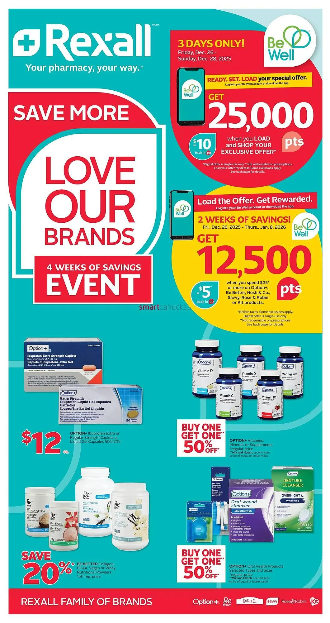 Rexall flyer from December 26 to January 1 2026 - flyer page 2
