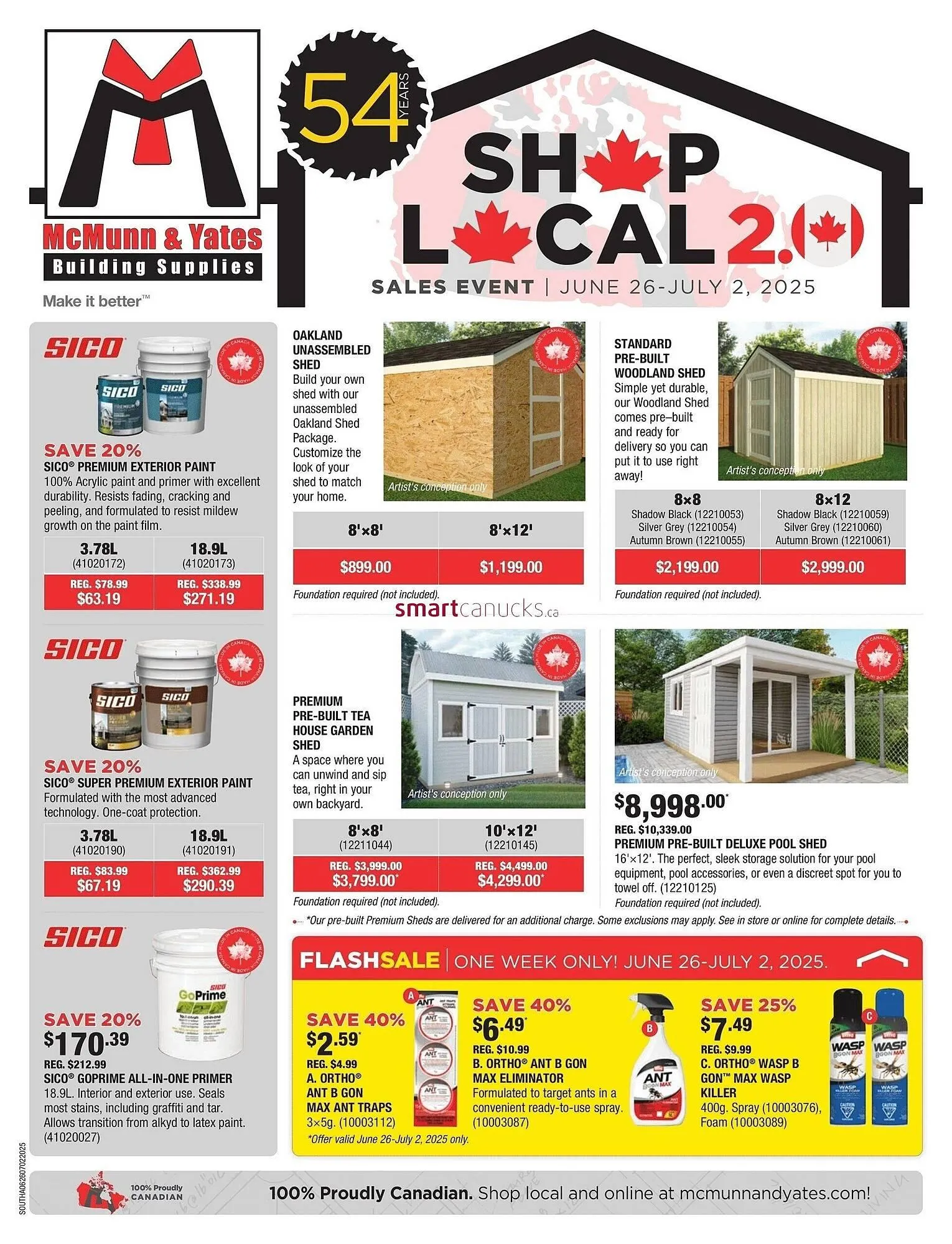 McMunn & Yates Building Supplies flyer - 1