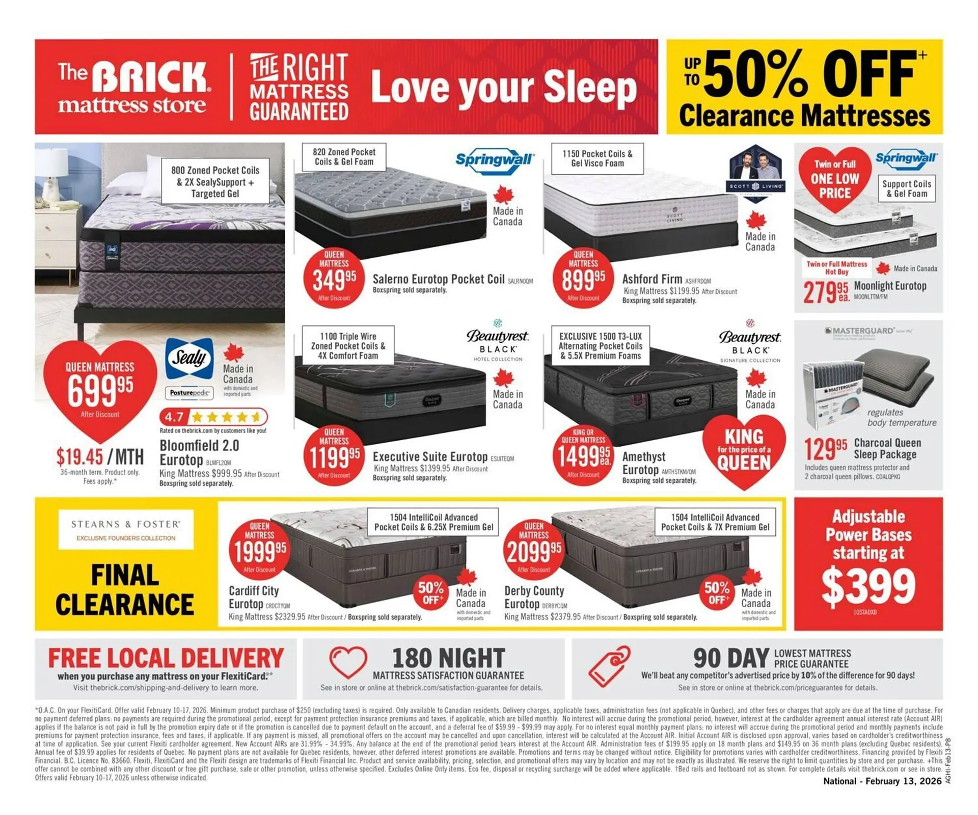 The Brick flyer from February 10 to February 18 2026 - flyer page 12