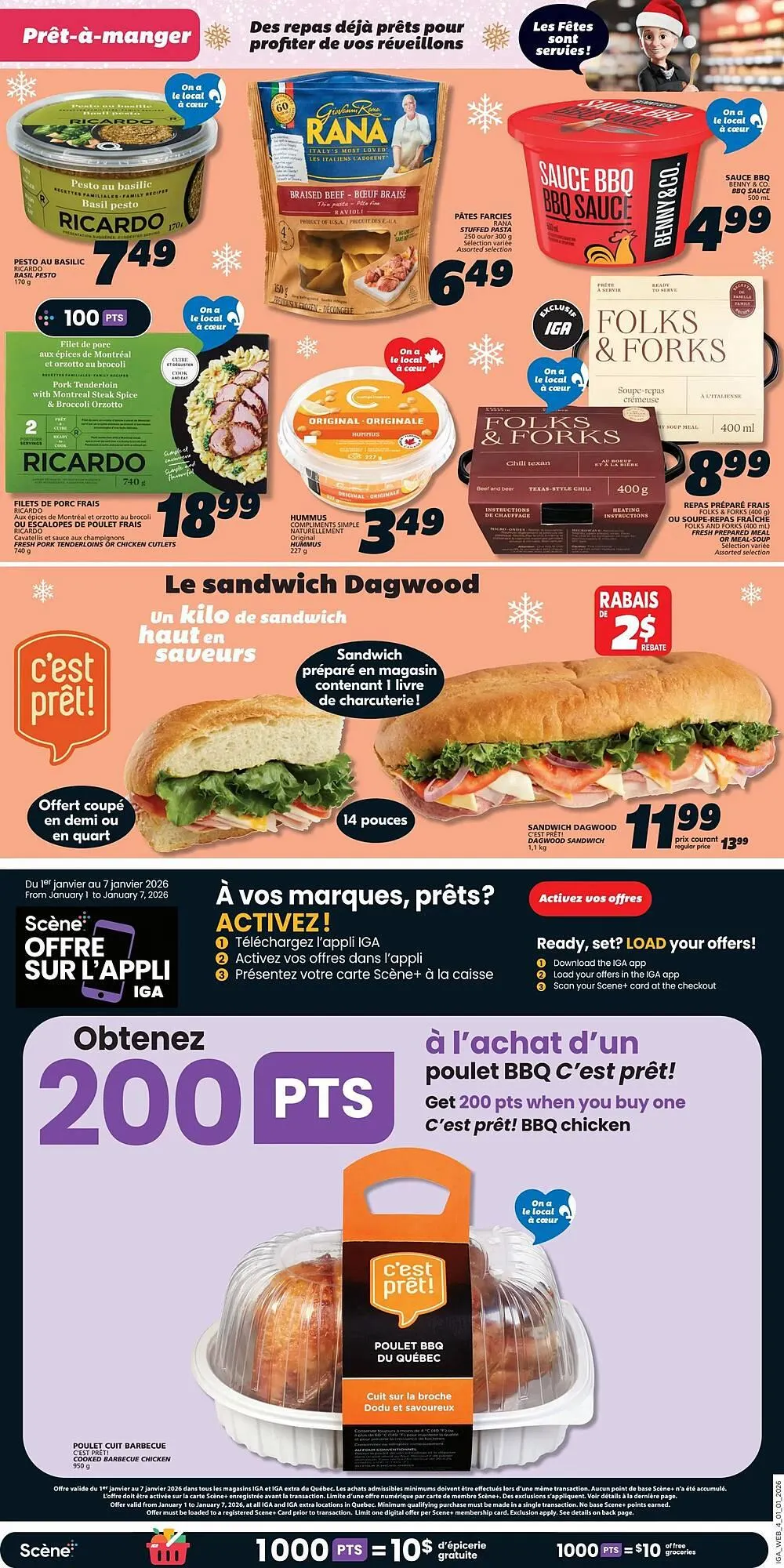 IGA flyer from January 1 to January 7 2026 - flyer page 6