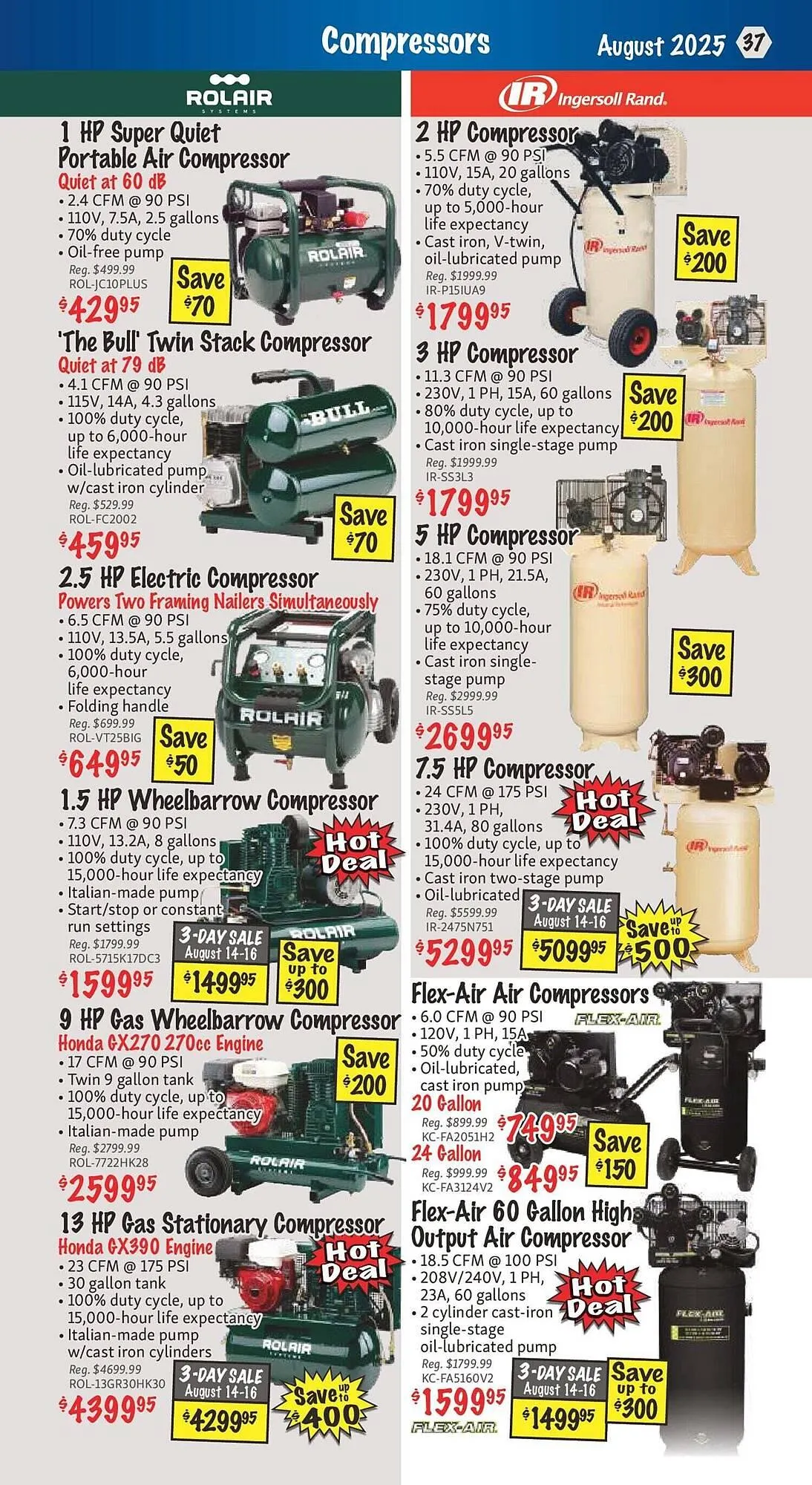 KMS Tools flyer from August 1 to August 8 2025 - flyer page 37