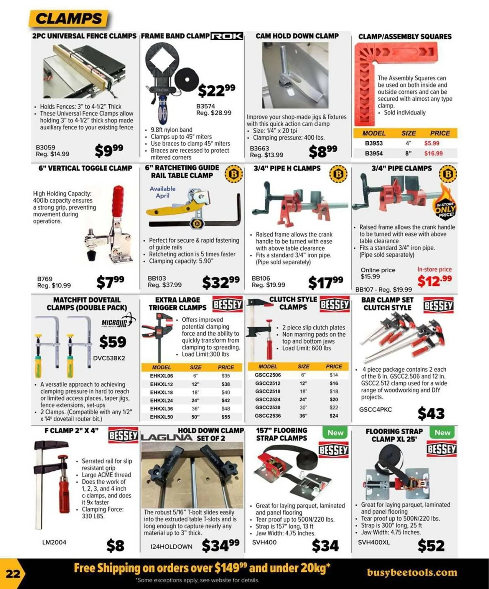 Busy Bee Tools flyer from April 5 to May 31 2025 - flyer page 22