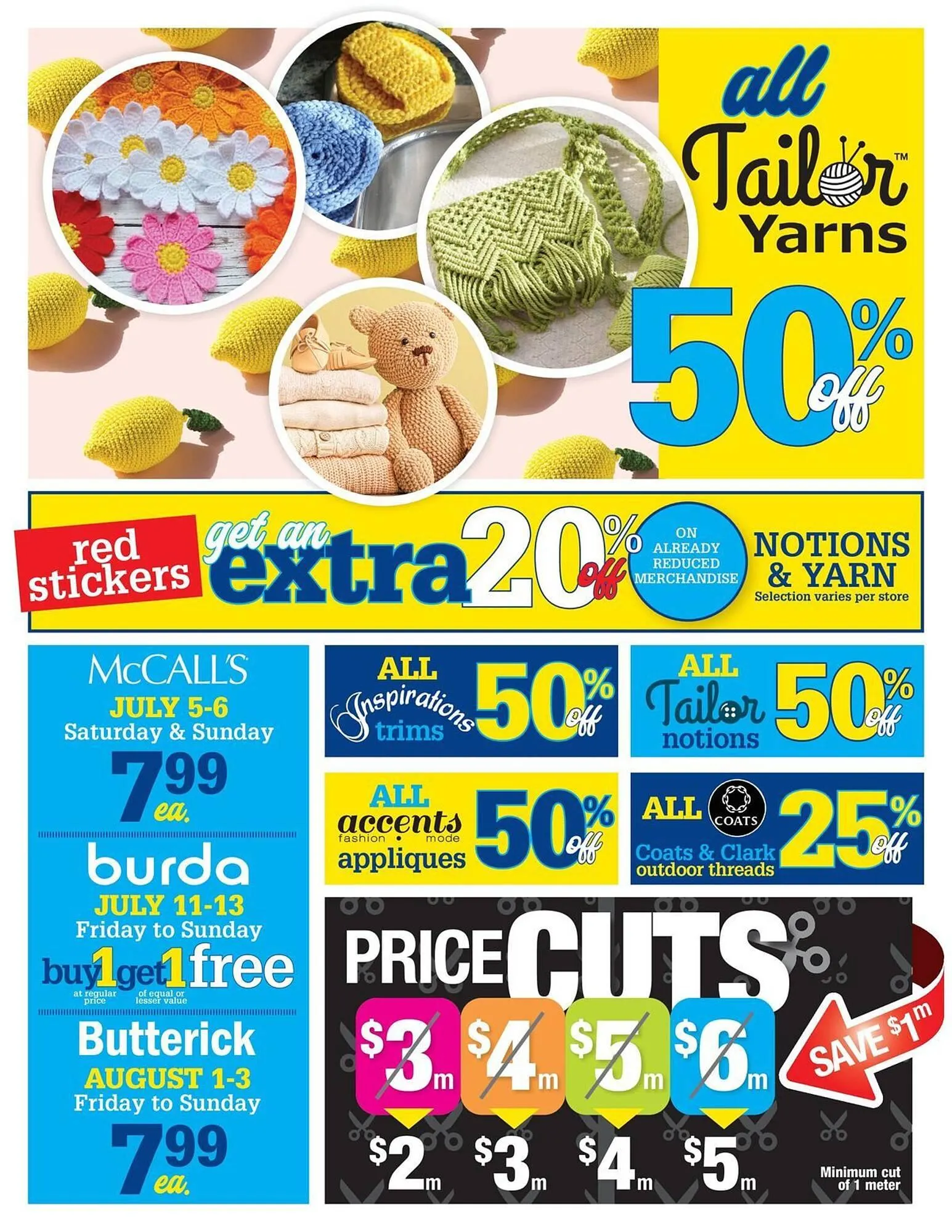 Fabricville flyer from June 16 to August 3 2025 - flyer page 4