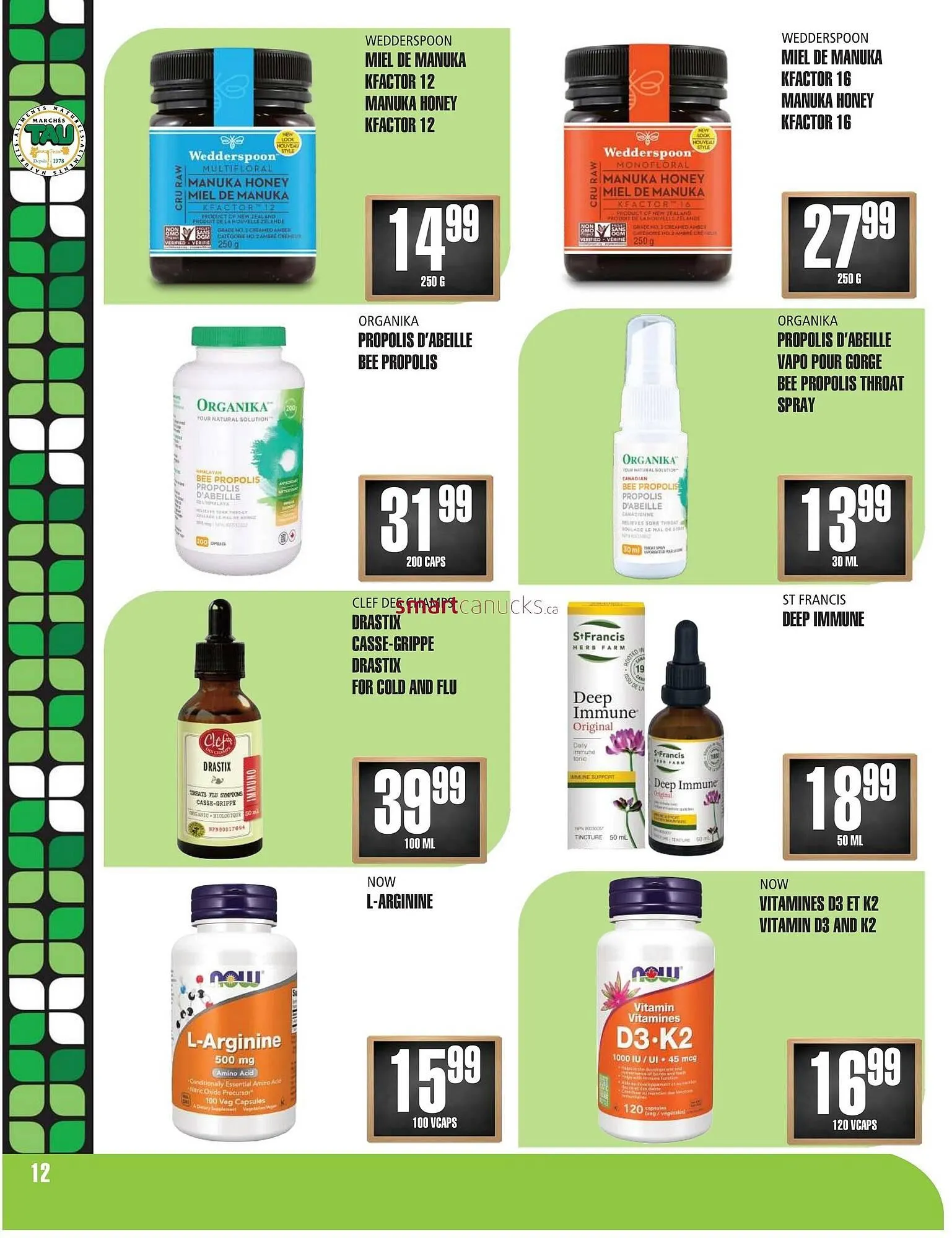 Marches Tau flyer from February 2 to March 1 2026 - flyer page 12