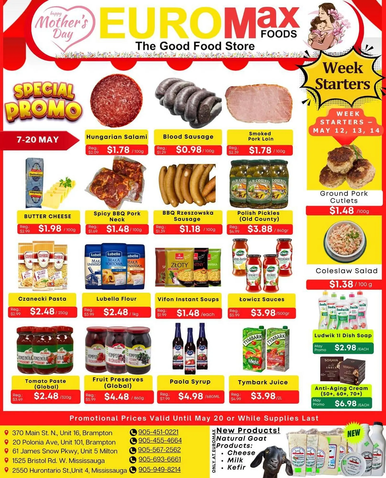 EuroMax Foods flyer - 1