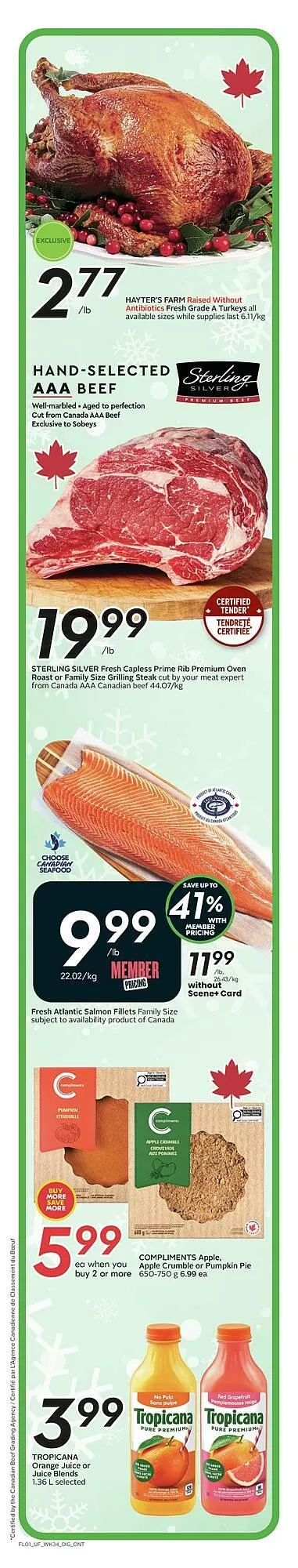 Sobeys flyer from December 18 to December 25 2025 - flyer page 2